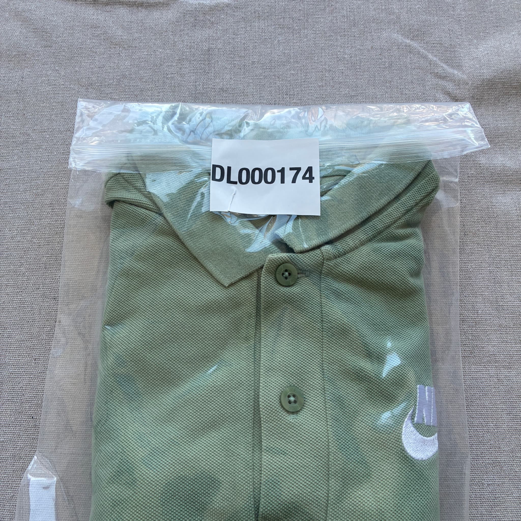Nike Sportswear Pique Polo Shirt Sage Green — photo 7 of 7