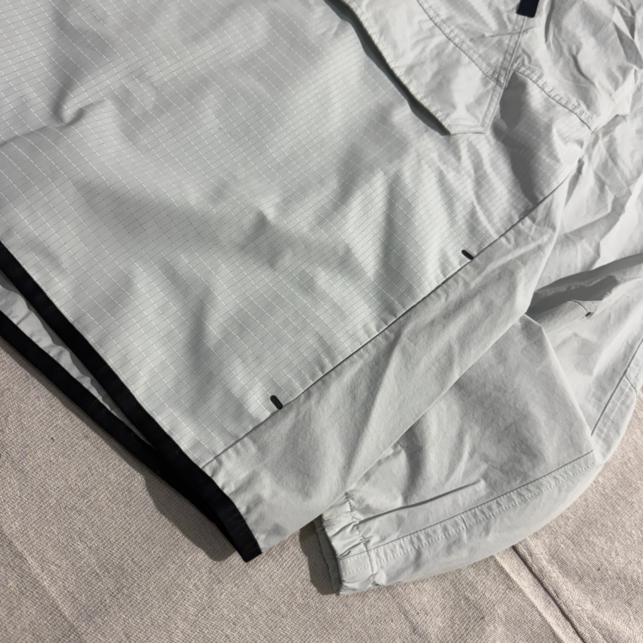 Nike Sportswear Tech Pack Ripstop Half-Zip Anorak Jacket White Size S — photo 2 of 7