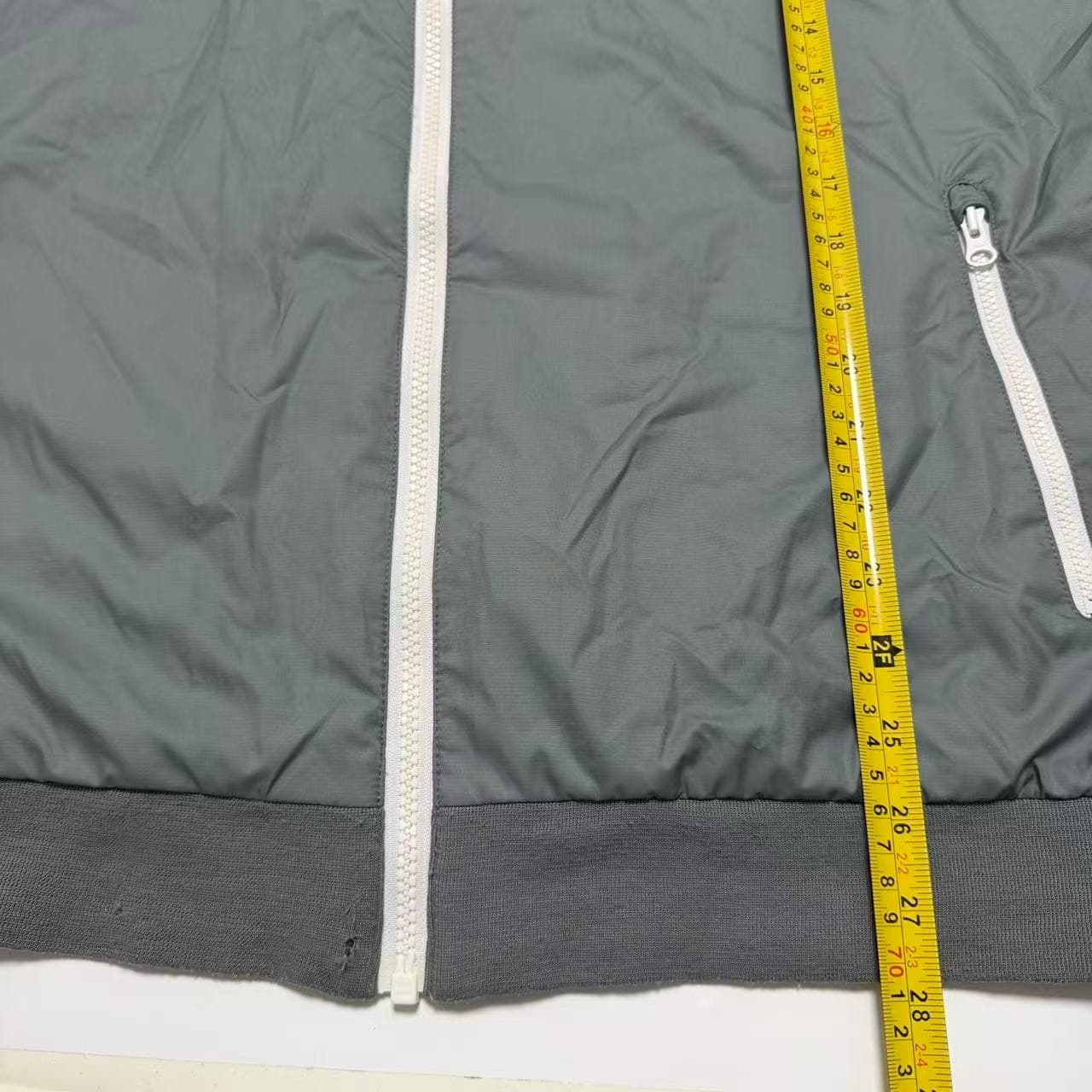 Nike Sportswear Windrunner Hooded Jacket White Grey — photo 6 of 7