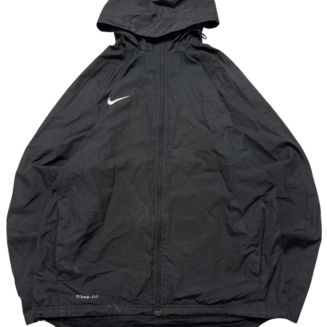 Nike Storm-FIT Lightweight Hooded Rain Jacket Black — photo 1 of 9
