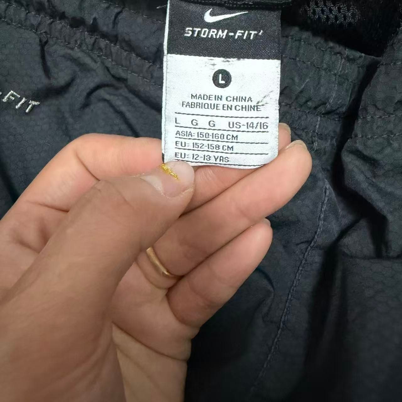 Nike T90 Storm-FIT Training Pants Black Youth L — photo 4 of 11