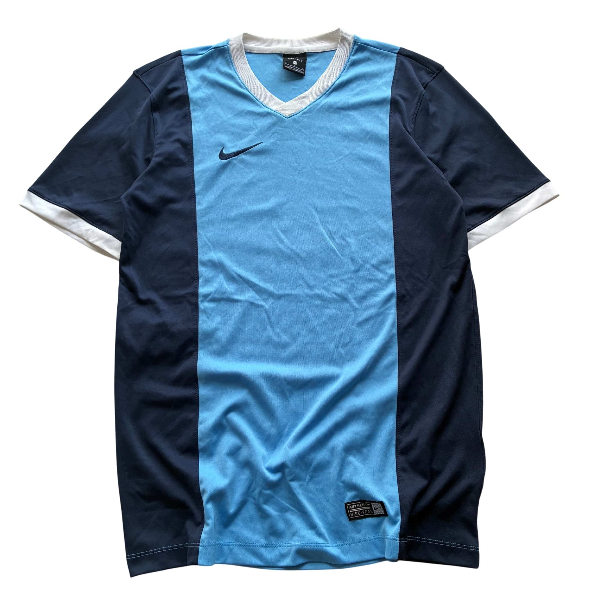 Nike Team Dri-FIT Soccer Jersey Light Blue Navy Size S — photo 1 of 6