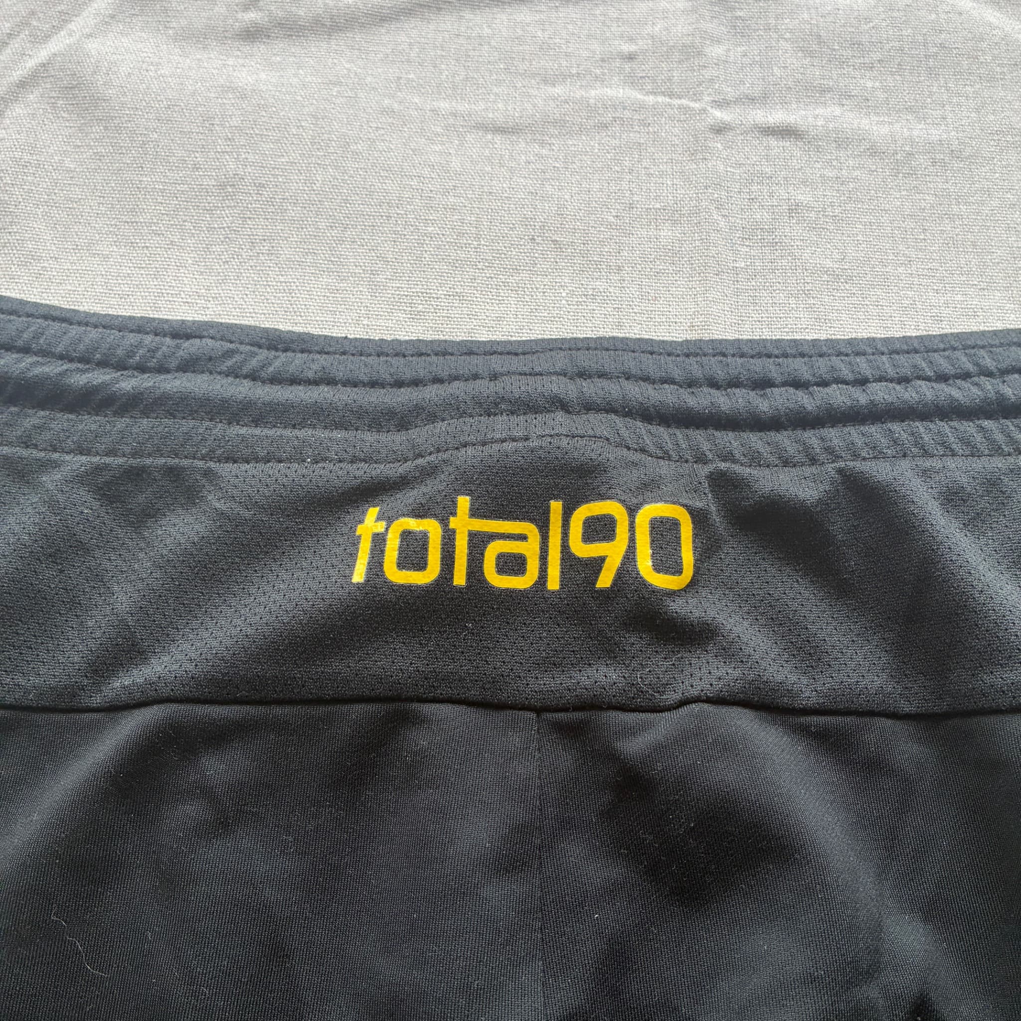 Nike Total 90 Dri-FIT Athletic Training Shorts Black Yellow Size M — photo 6 of 7