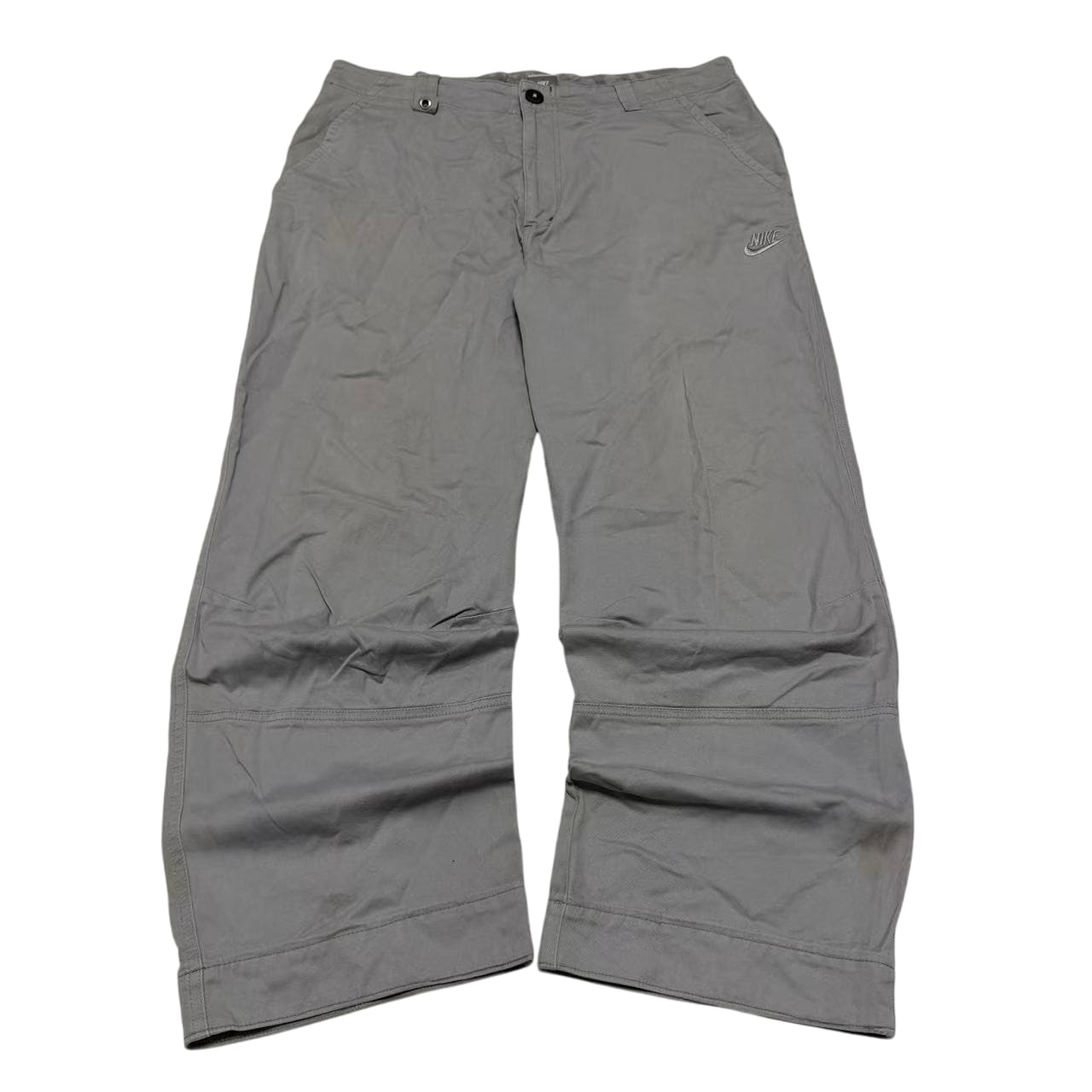 Nike Vintage 2000s Grey Utility Cargo Pants XL — photo 1 of 13