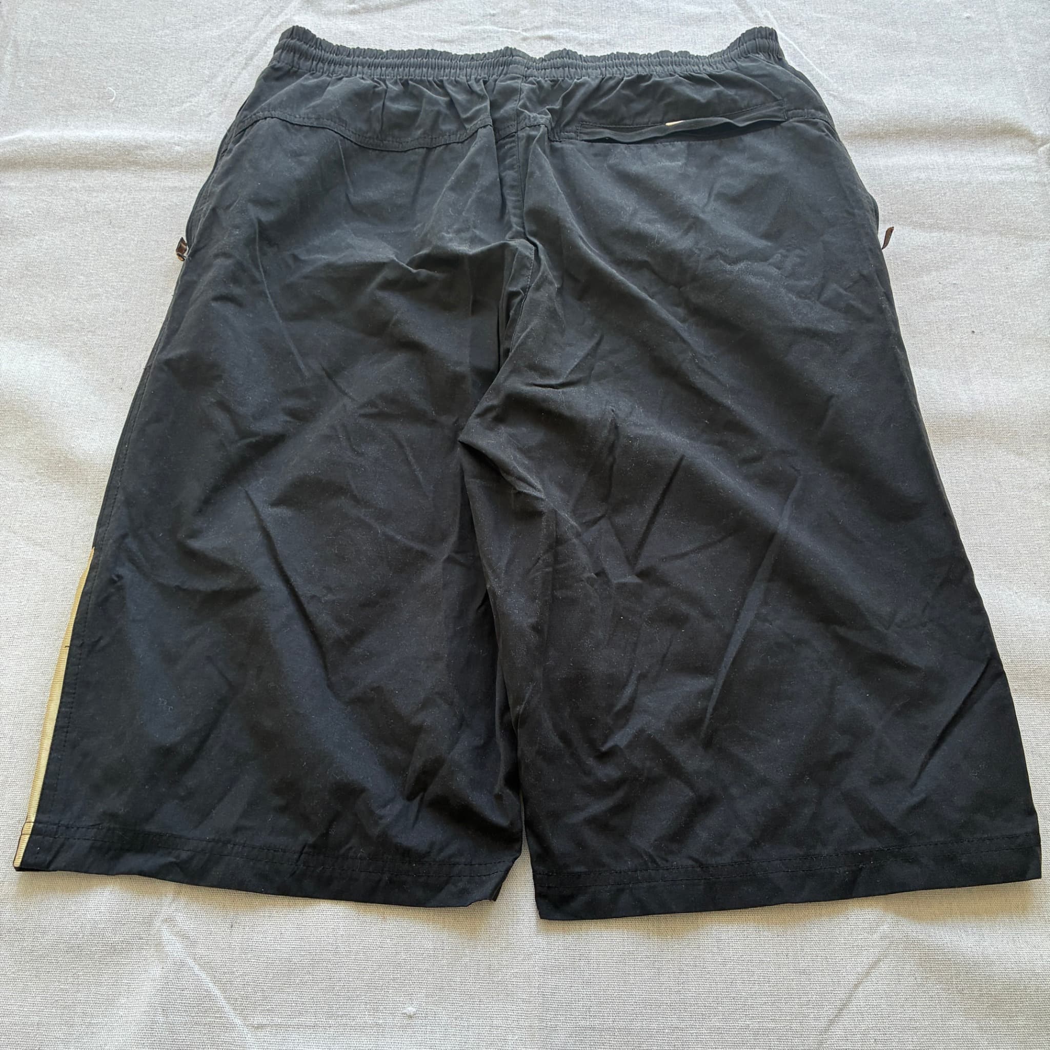 Nike Vintage Black And Gold Athletic Shorts — photo 5 of 8