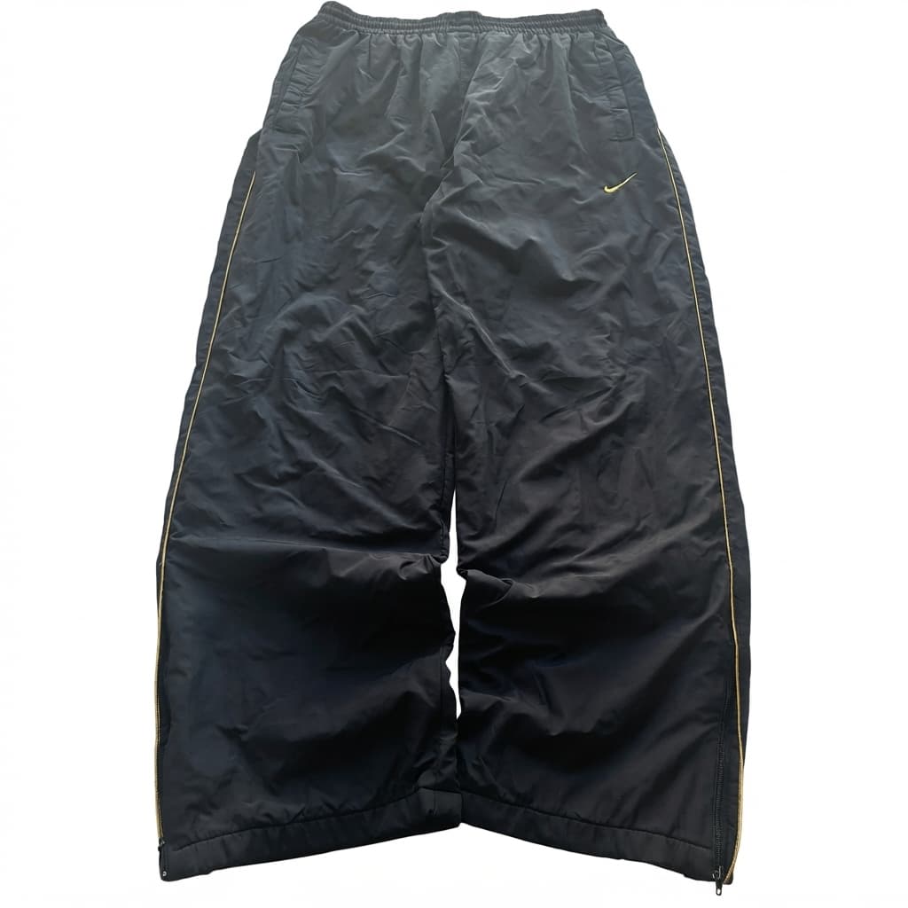 Nike Vintage Black And Gold Track Pants — photo 1 of 6