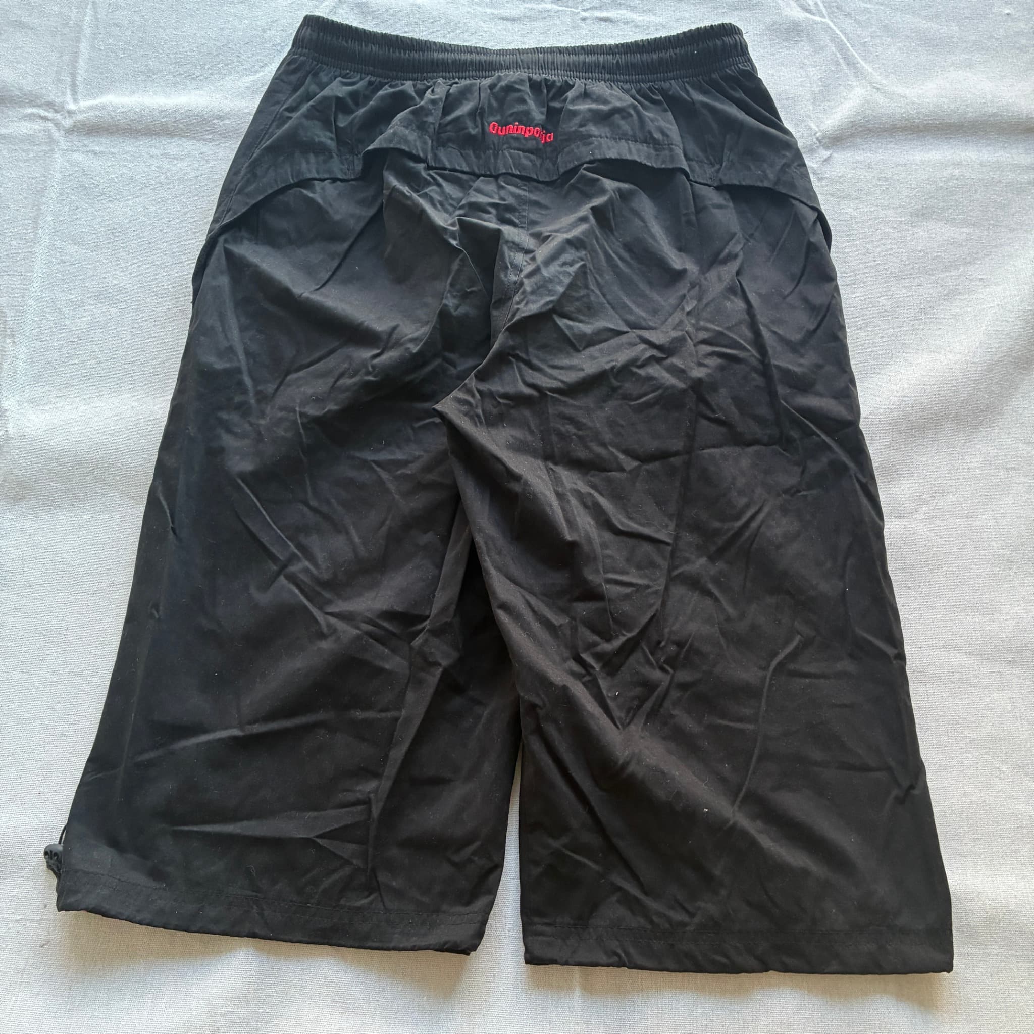 Nike Vintage Black And Red Nylon Cargo Shorts — photo 5 of 6