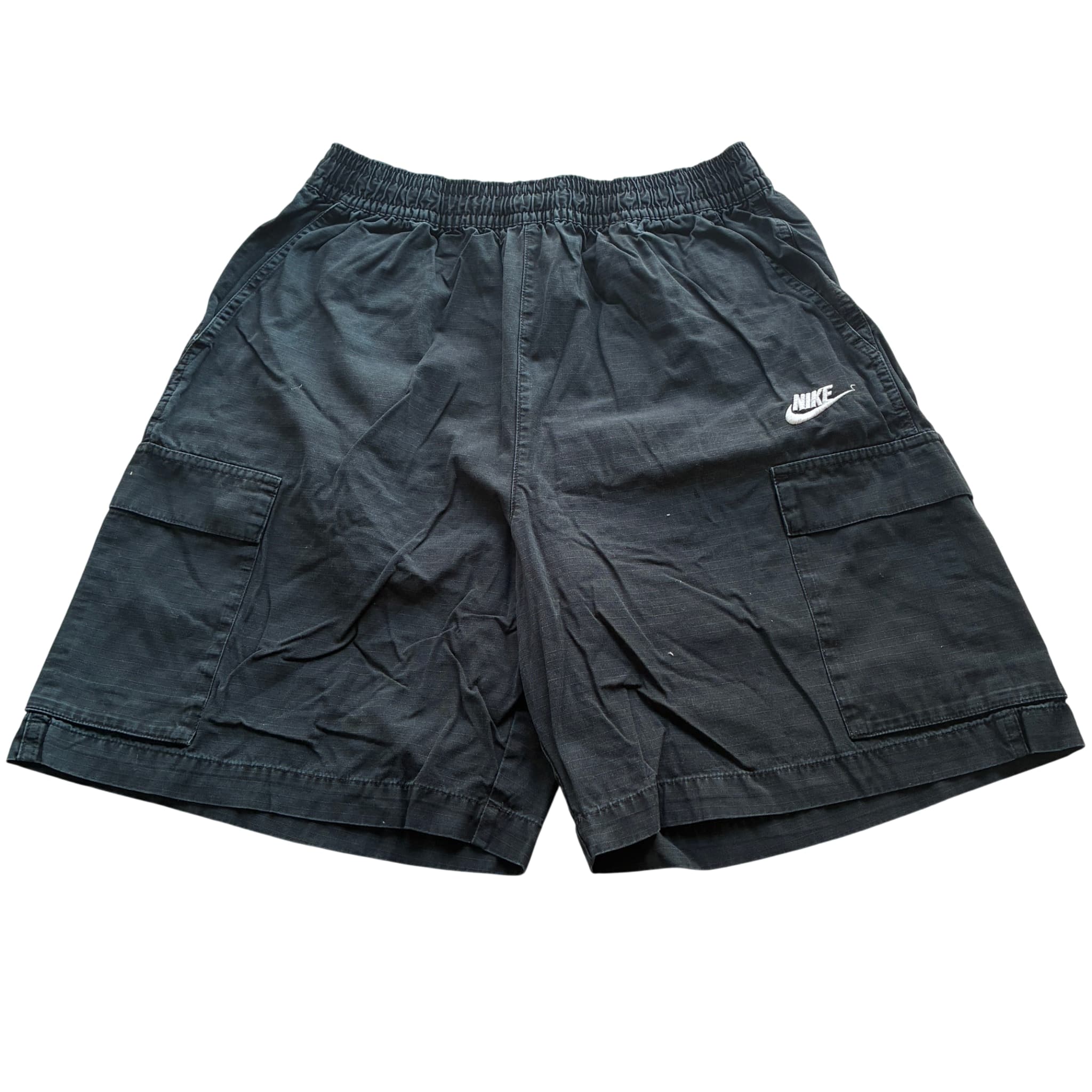 Nike Vintage Black Cargo Shorts Baggy 2000s Release Size L — photo 1 of 7