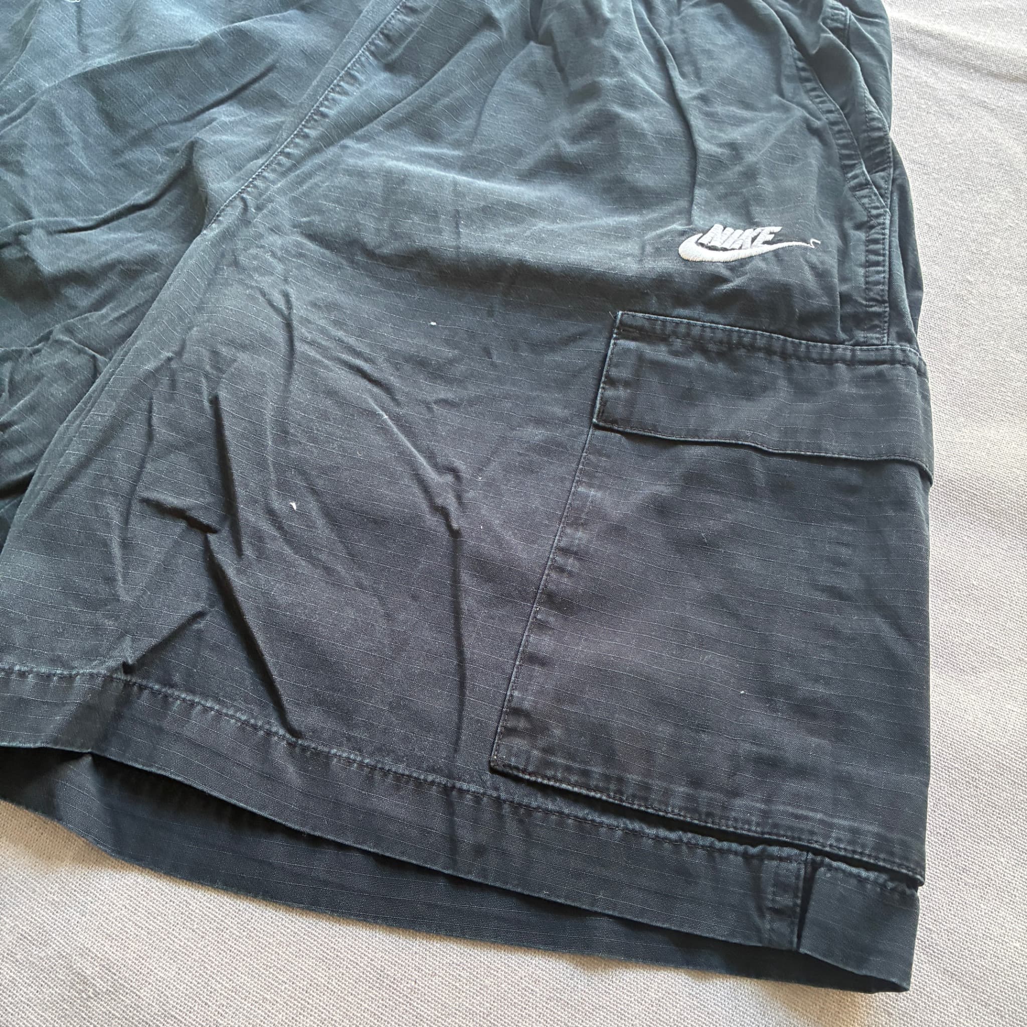 Nike Vintage Black Cargo Shorts Baggy 2000s Release Size L — photo 2 of 7