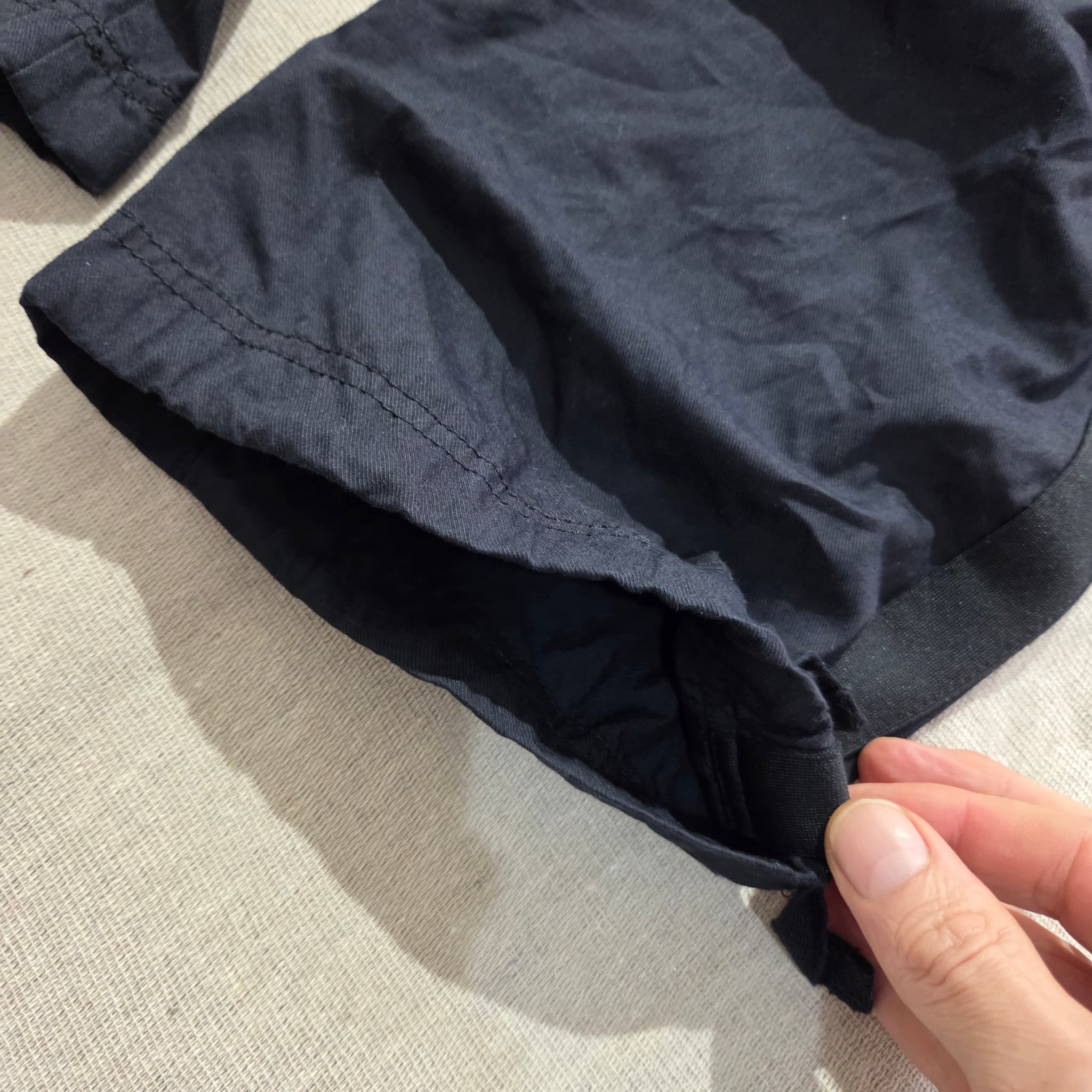 Nike Vintage Black Nylon Track Pants — photo 2 of 11