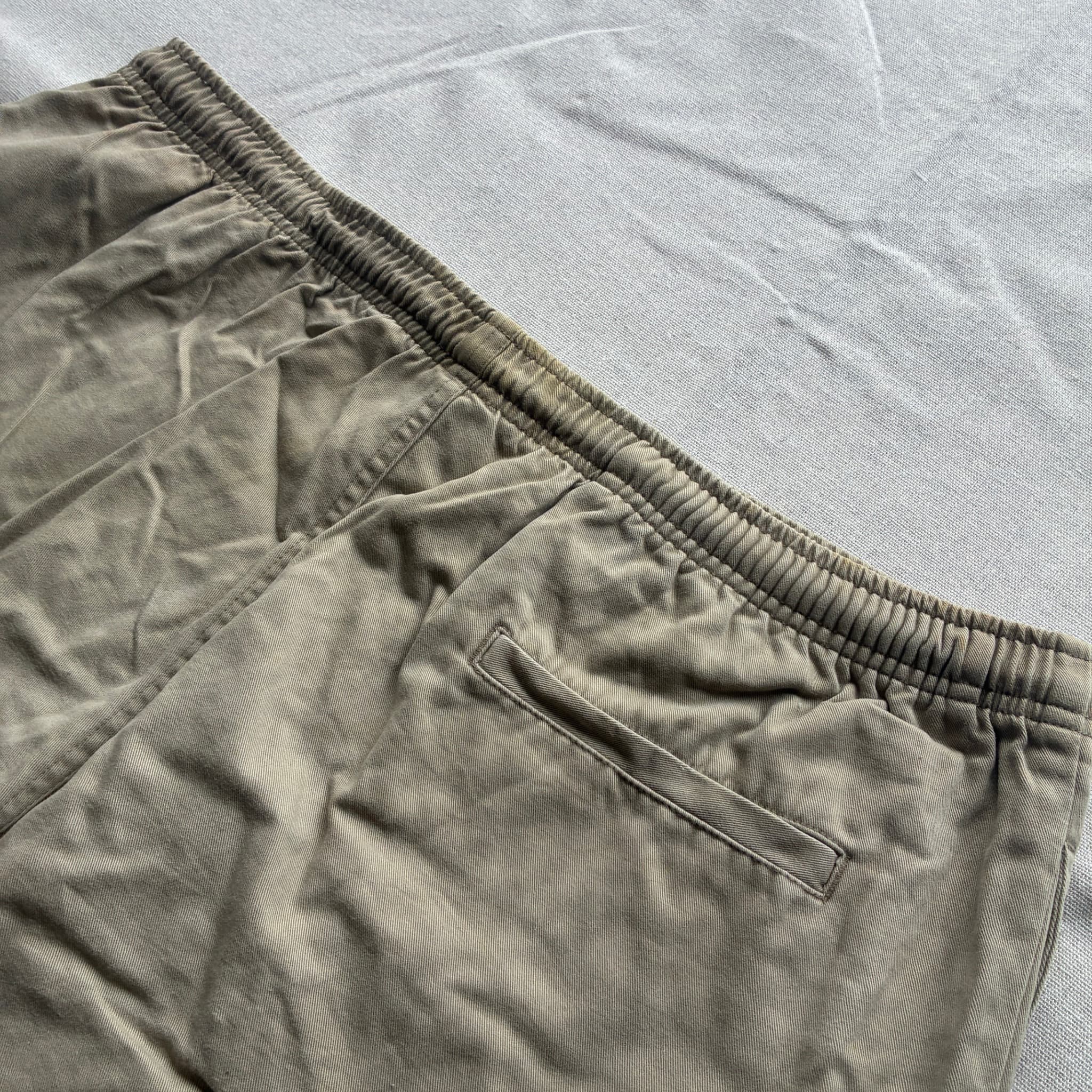 Nike Vintage Khaki Cotton Chino Shorts Baggy 2000s Release Size L — photo 6 of 7