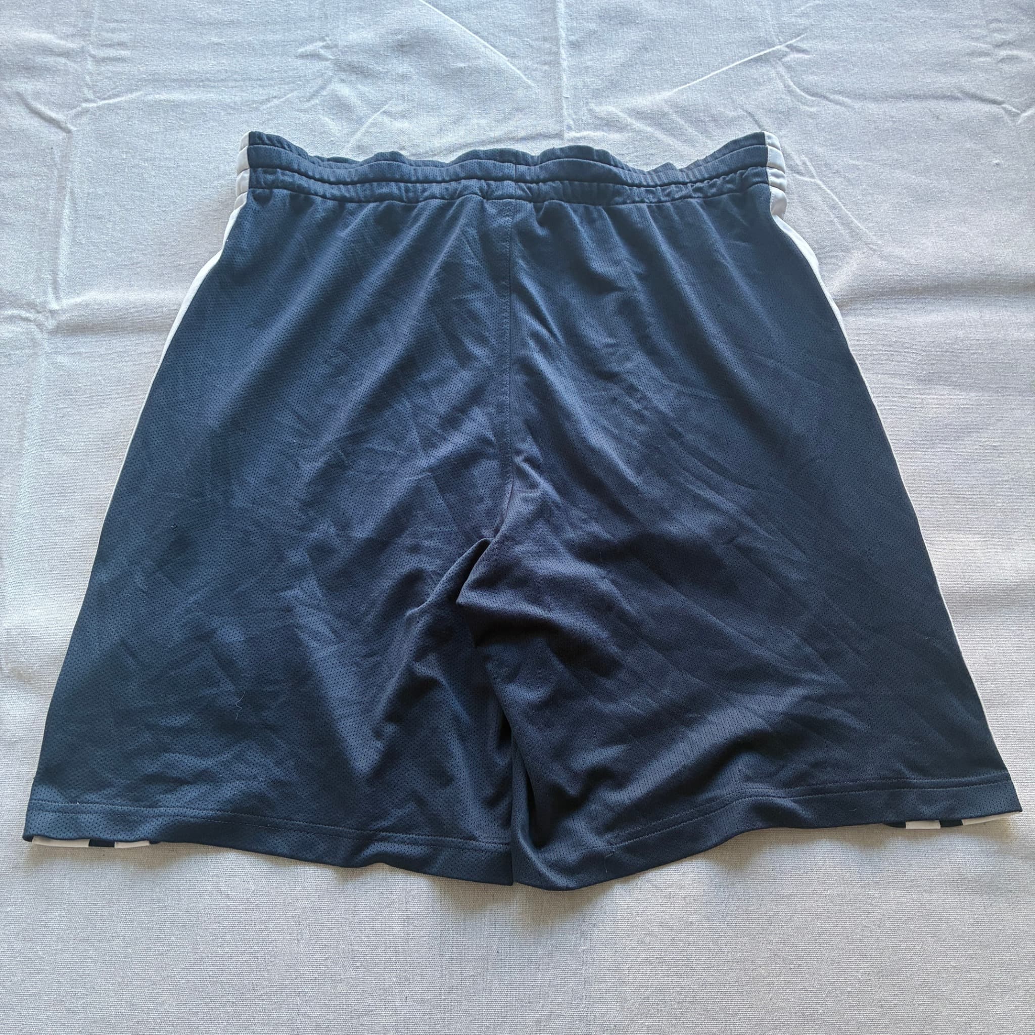 Nike Vintage Mesh Basketball Shorts Navy White L — photo 5 of 6