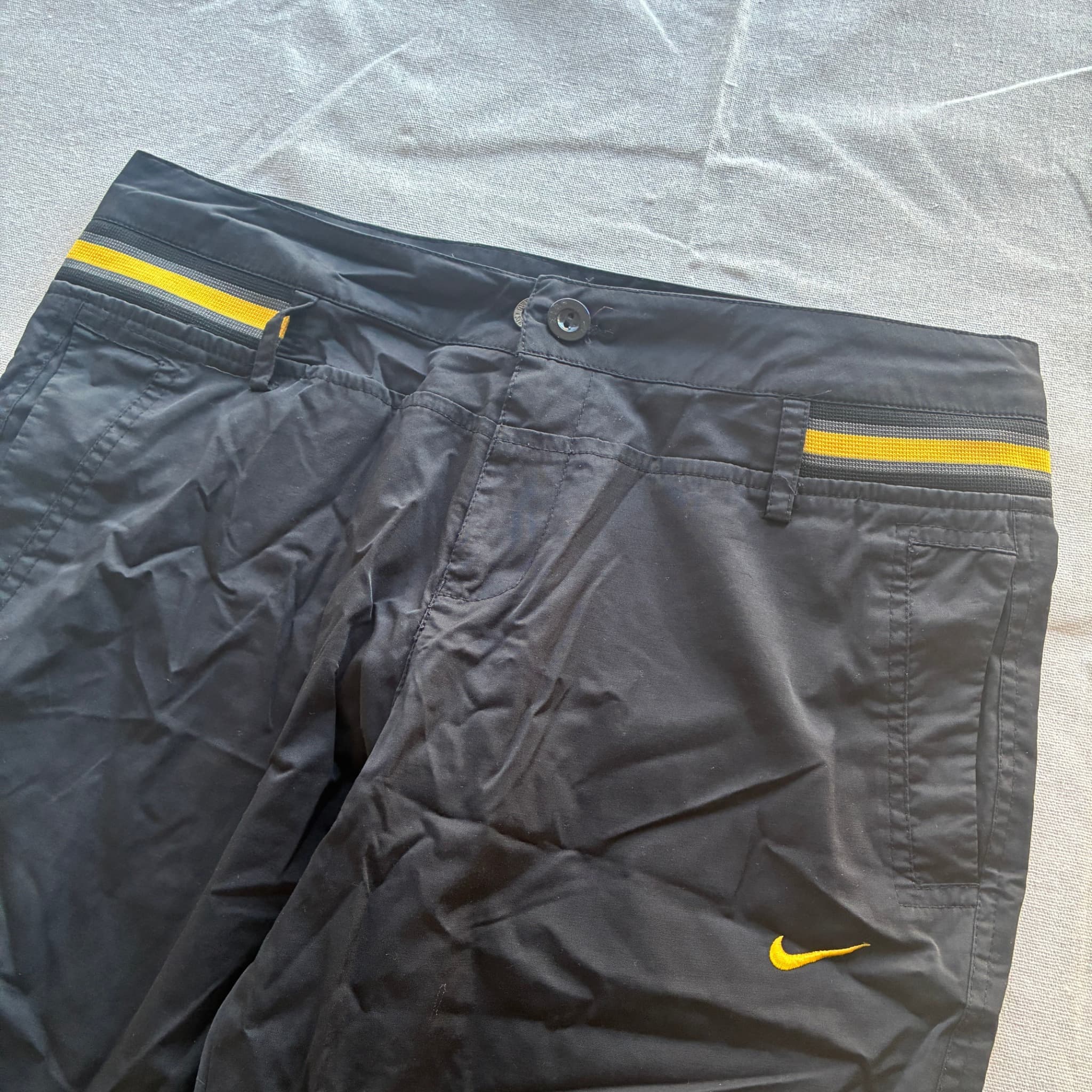 Nike Women's Black Yellow Capri Pants XXL — photo 3 of 8