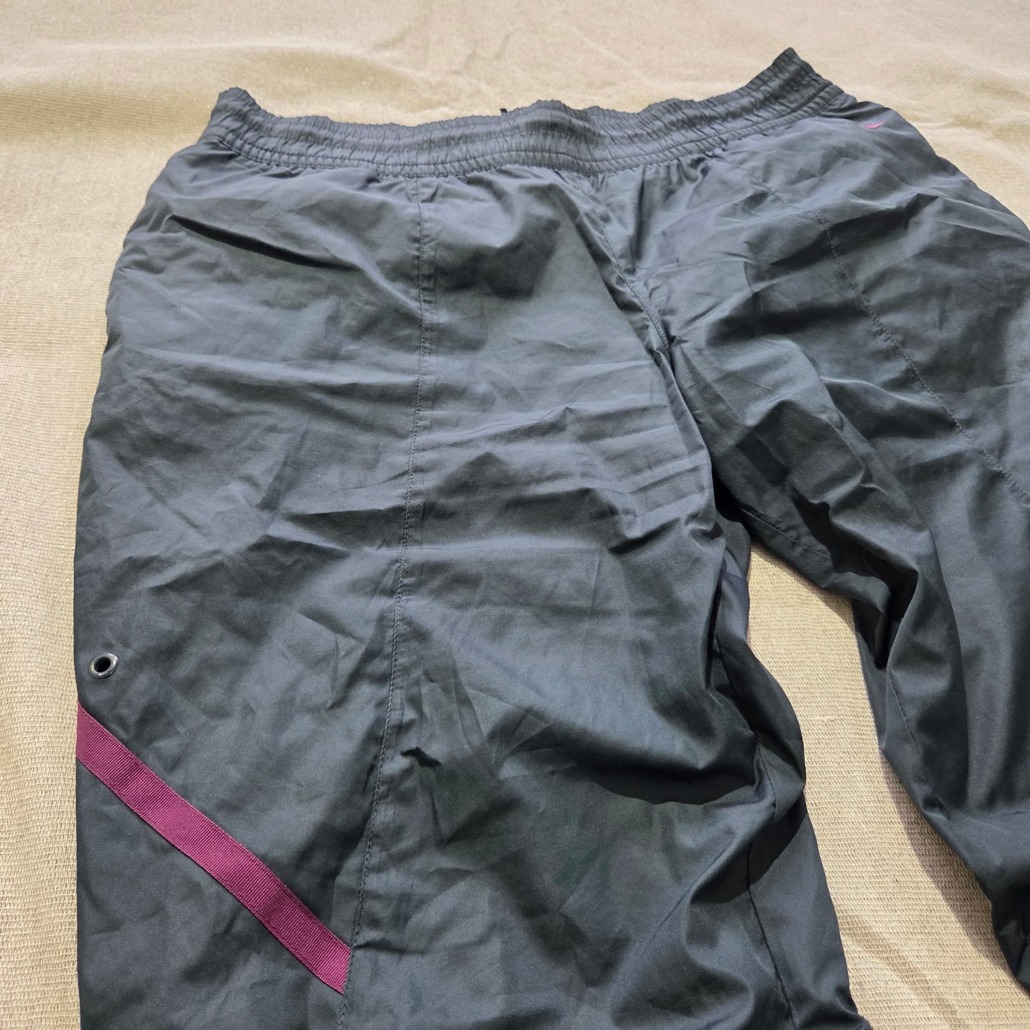 Nike Women's Dri-FIT Essential Running Pants Black 2000s Baggy Vintage Size L — photo 3 of 6