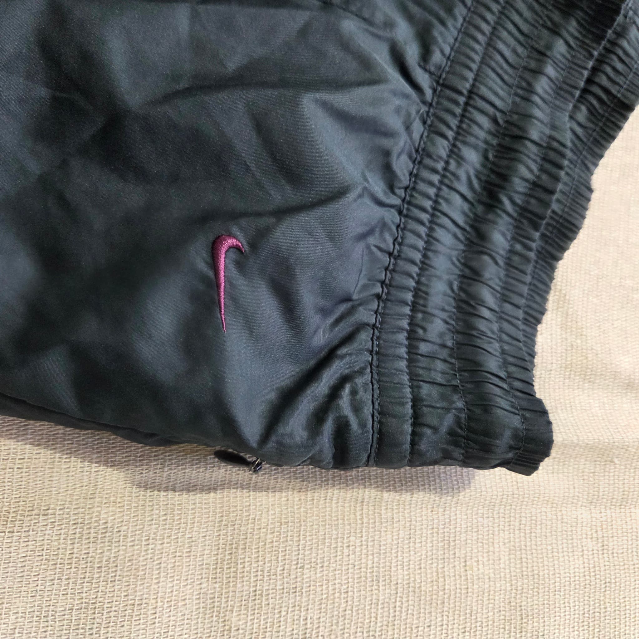 Nike Women's Dri-FIT Essential Running Pants Black 2000s Baggy Vintage Size L — photo 4 of 6