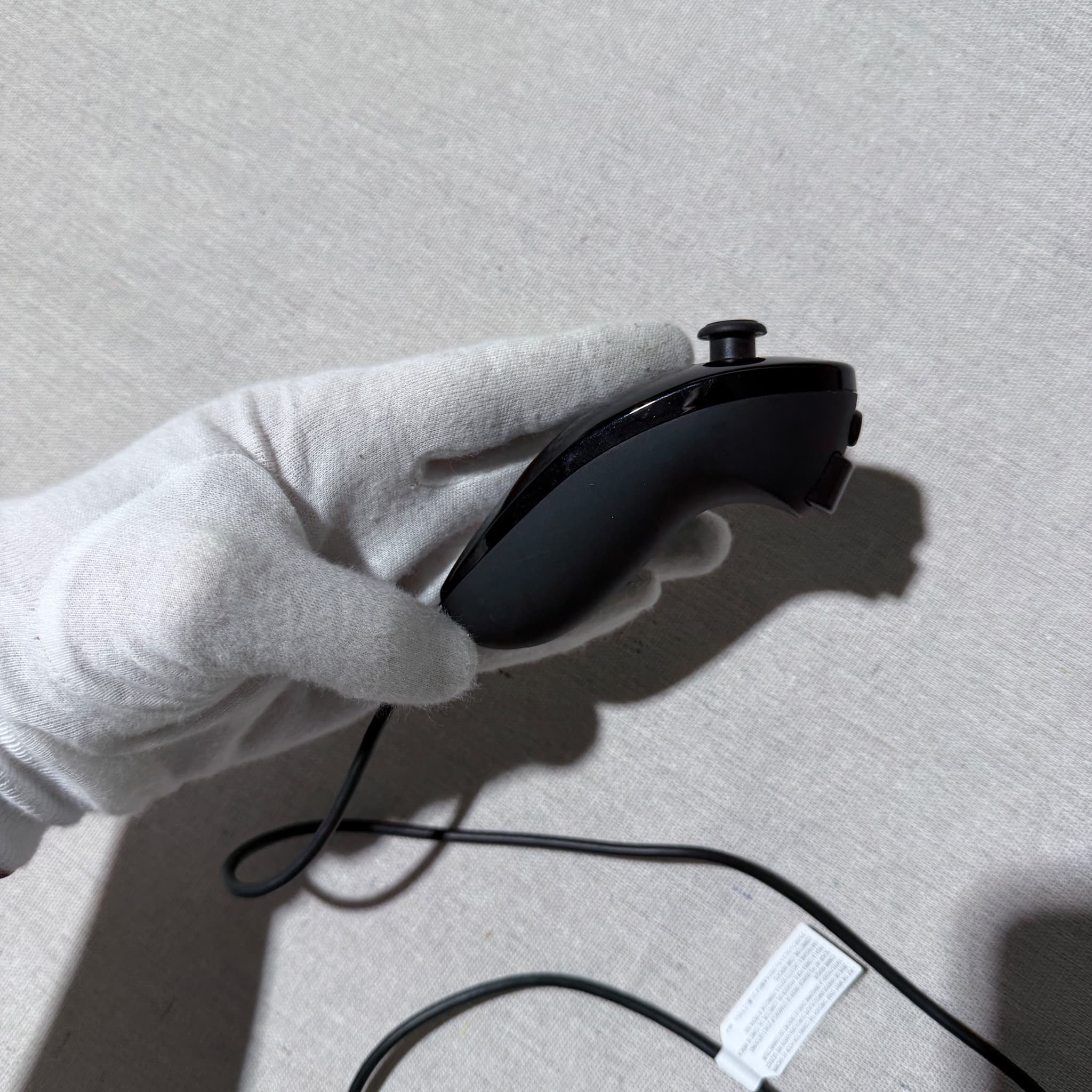 Nintendo Wii Nunchuk Controller Black Original RVL-004 — photo 5 of 10