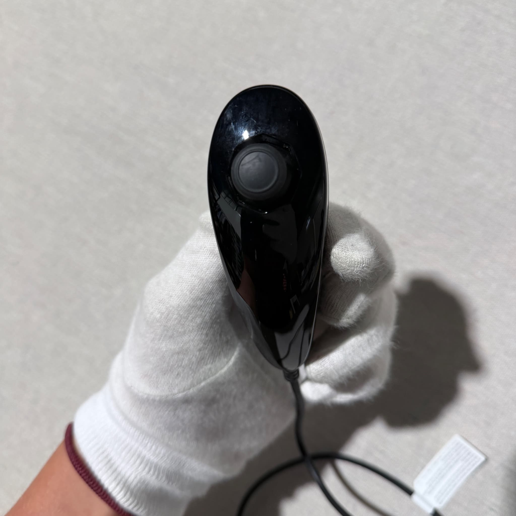Nintendo Wii Nunchuk Controller Black Original RVL-004 — photo 7 of 10