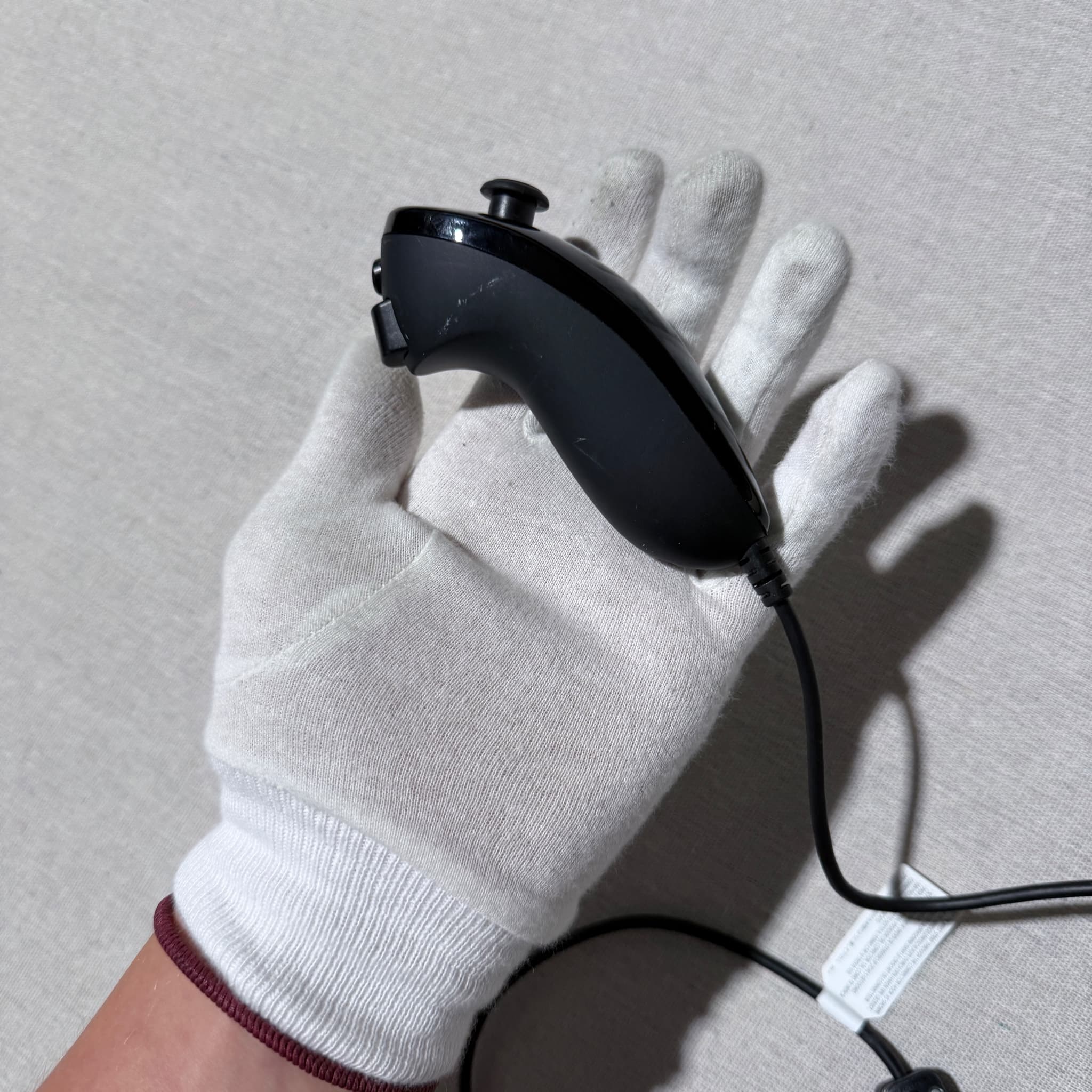 Nintendo Wii Nunchuk Controller Black Original RVL-004 — photo 8 of 10