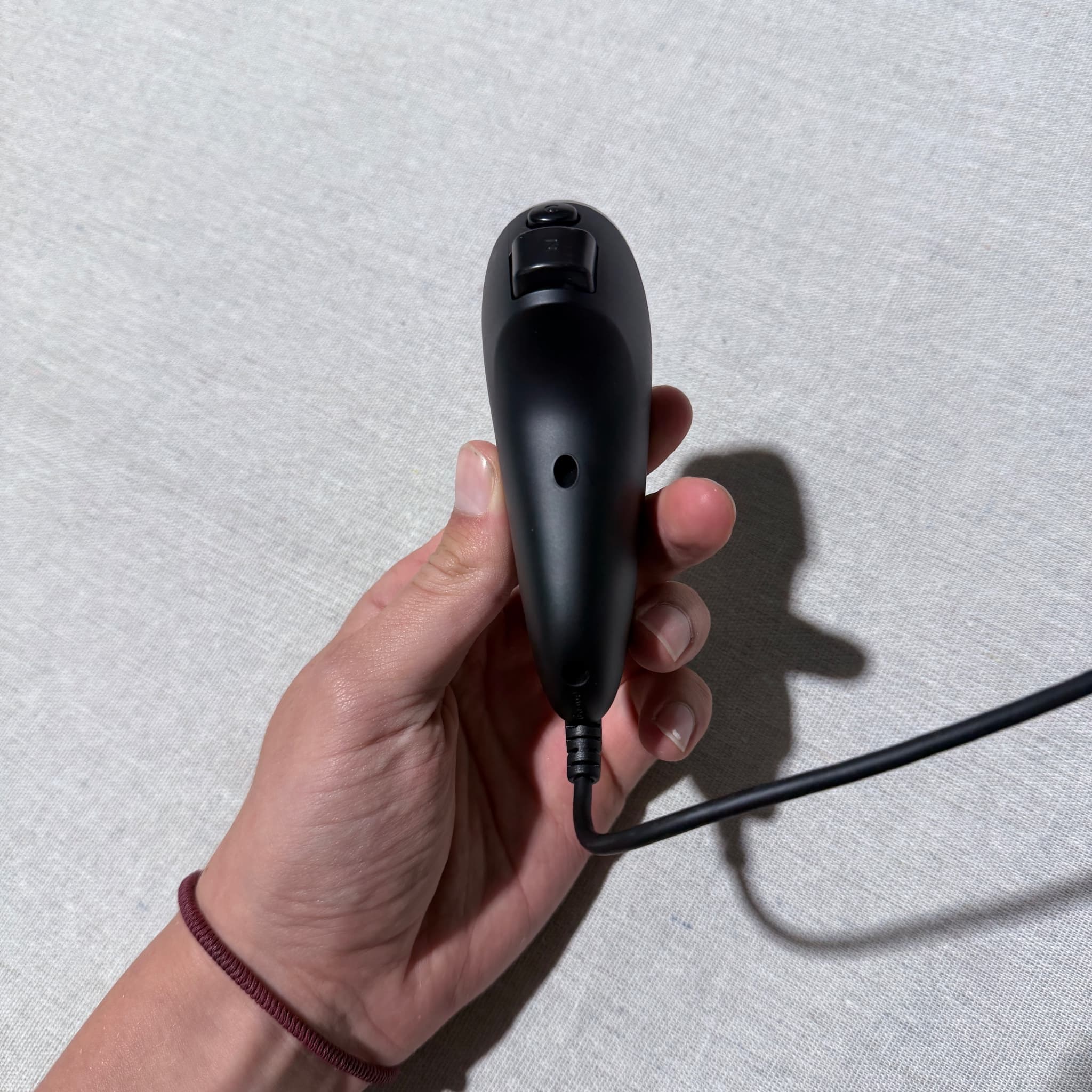 Nintendo Wii Nunchuk Controller Black RVL-004 — photo 4 of 10