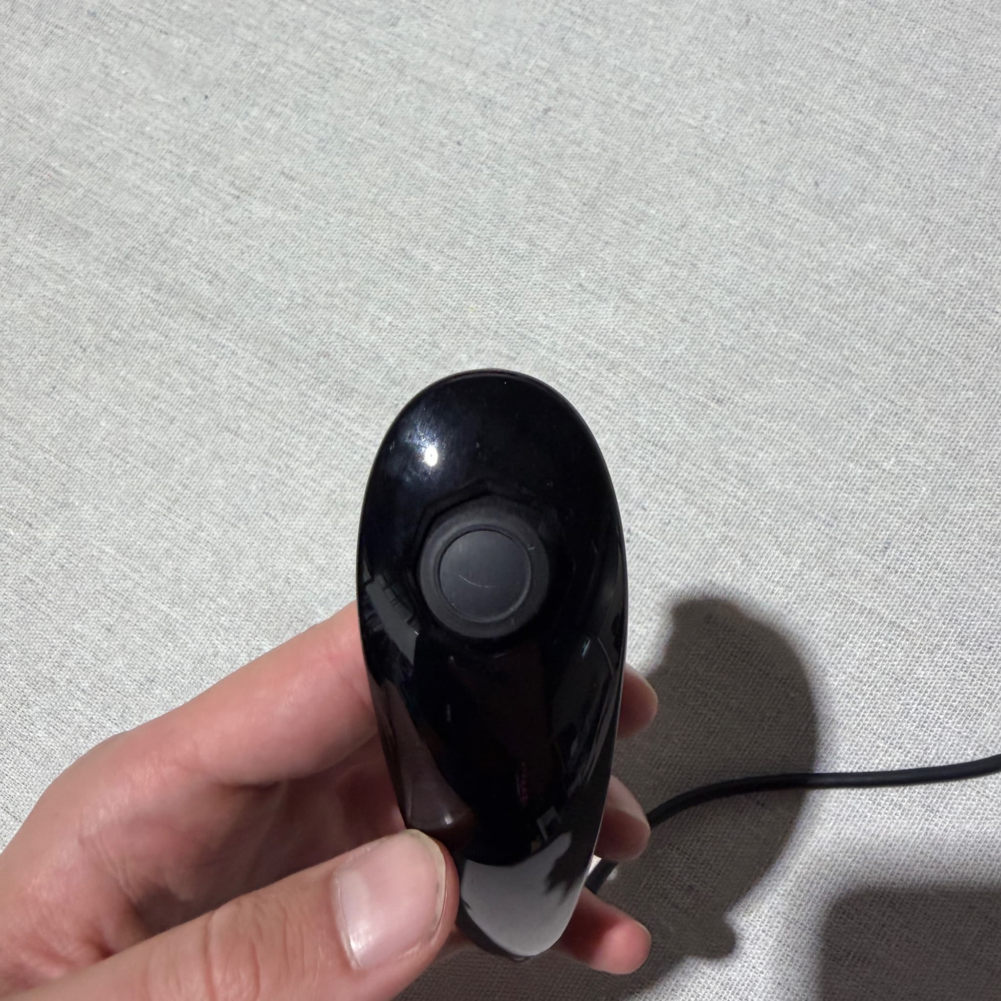 Nintendo Wii Nunchuk Controller Black RVL-004 — photo 5 of 10