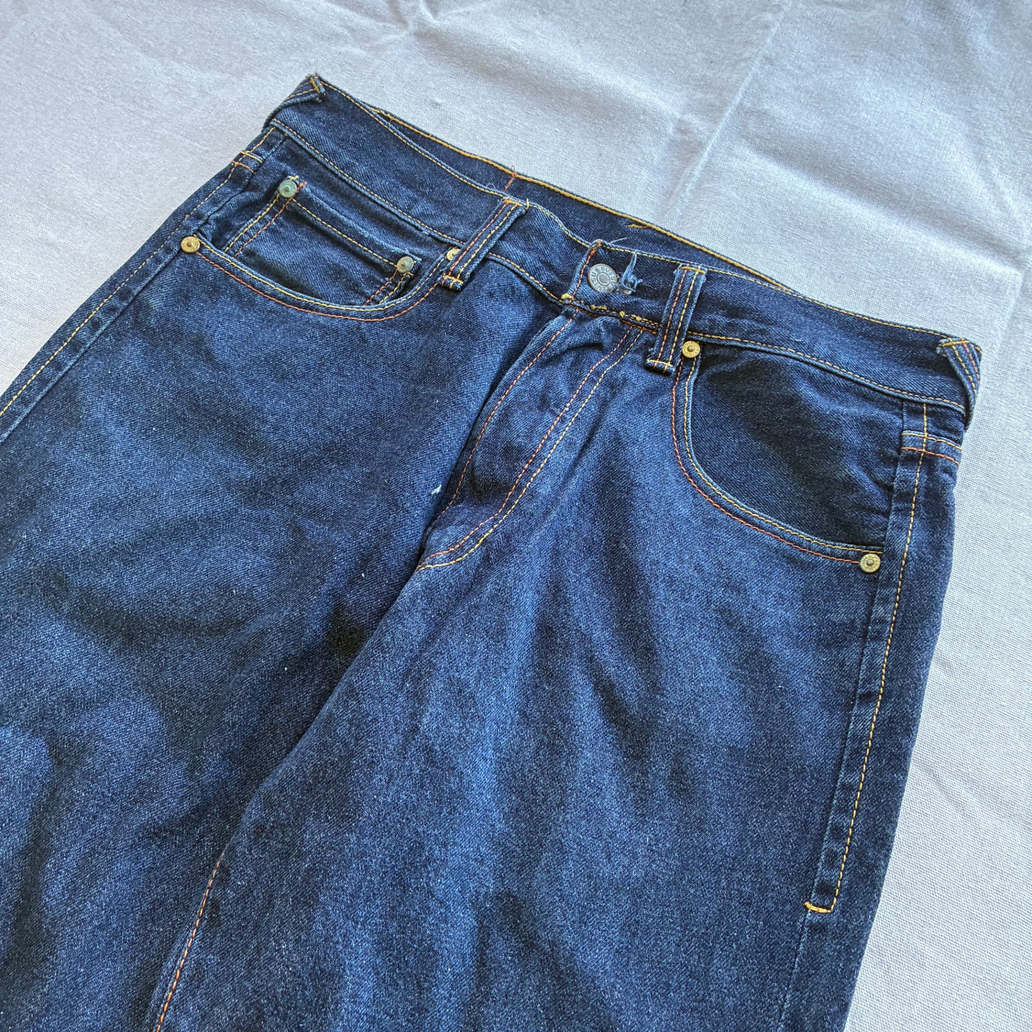 No. 2 Dark Wash Jeans — photo 5 of 7