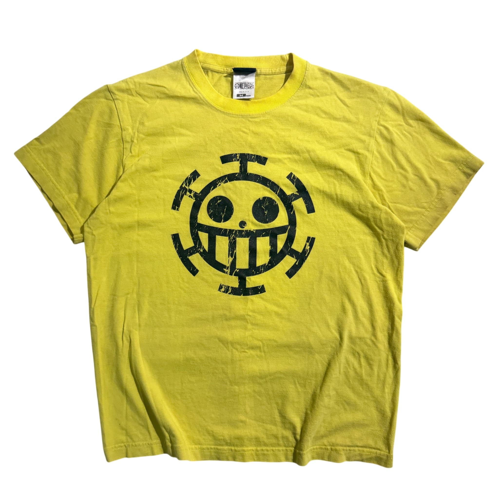 One Piece Trafalgar Law Jolly Roger T-Shirt Yellow M — photo 1 of 7