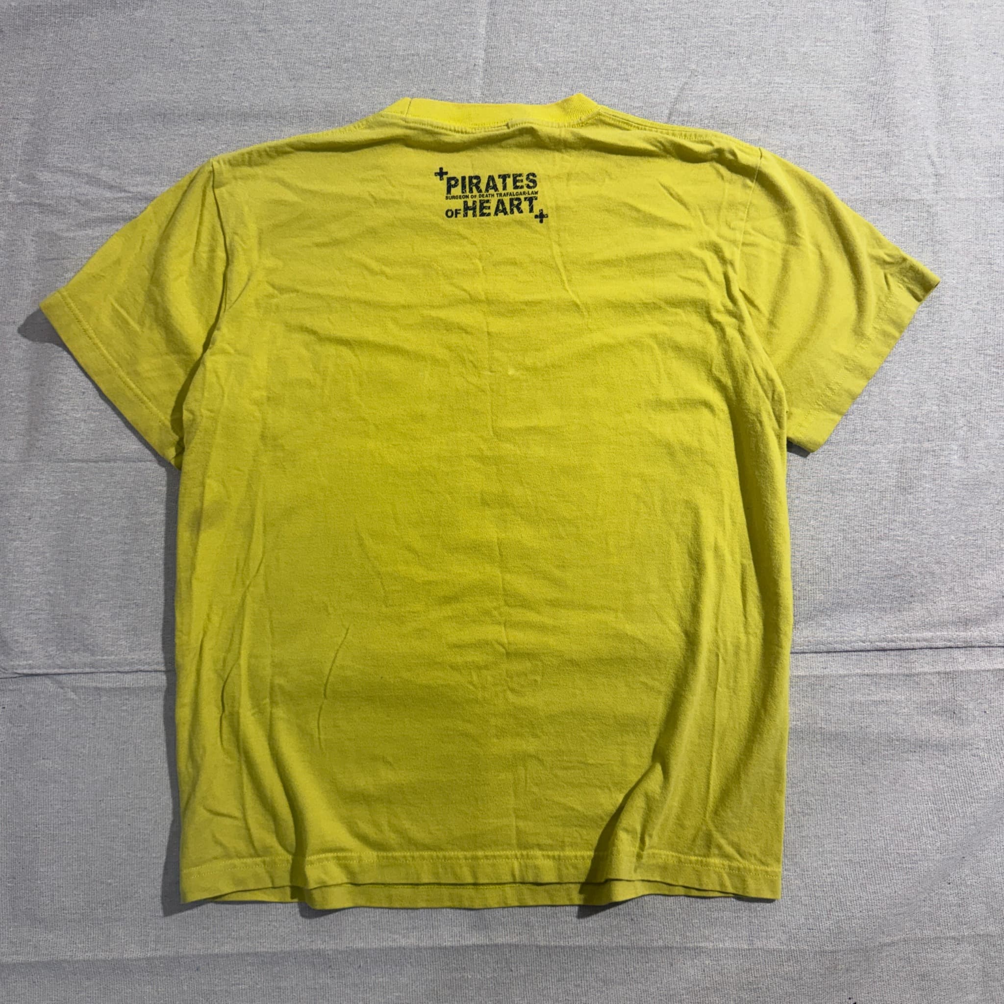 One Piece Trafalgar Law Jolly Roger T-Shirt Yellow M — photo 5 of 7