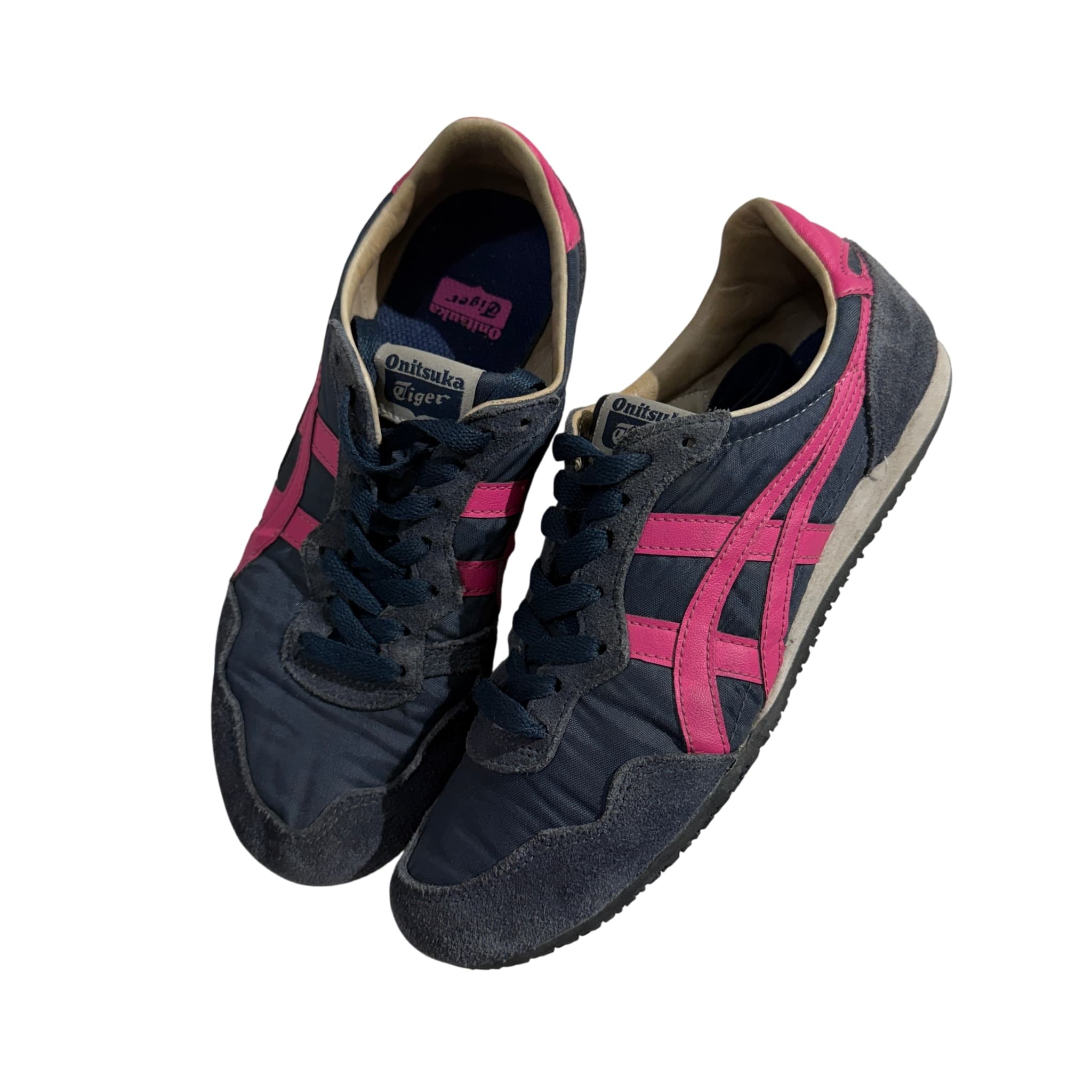 Onitsuka Tiger Serrano Sneakers Navy Pink Women's Size 38 — photo 1 of 10