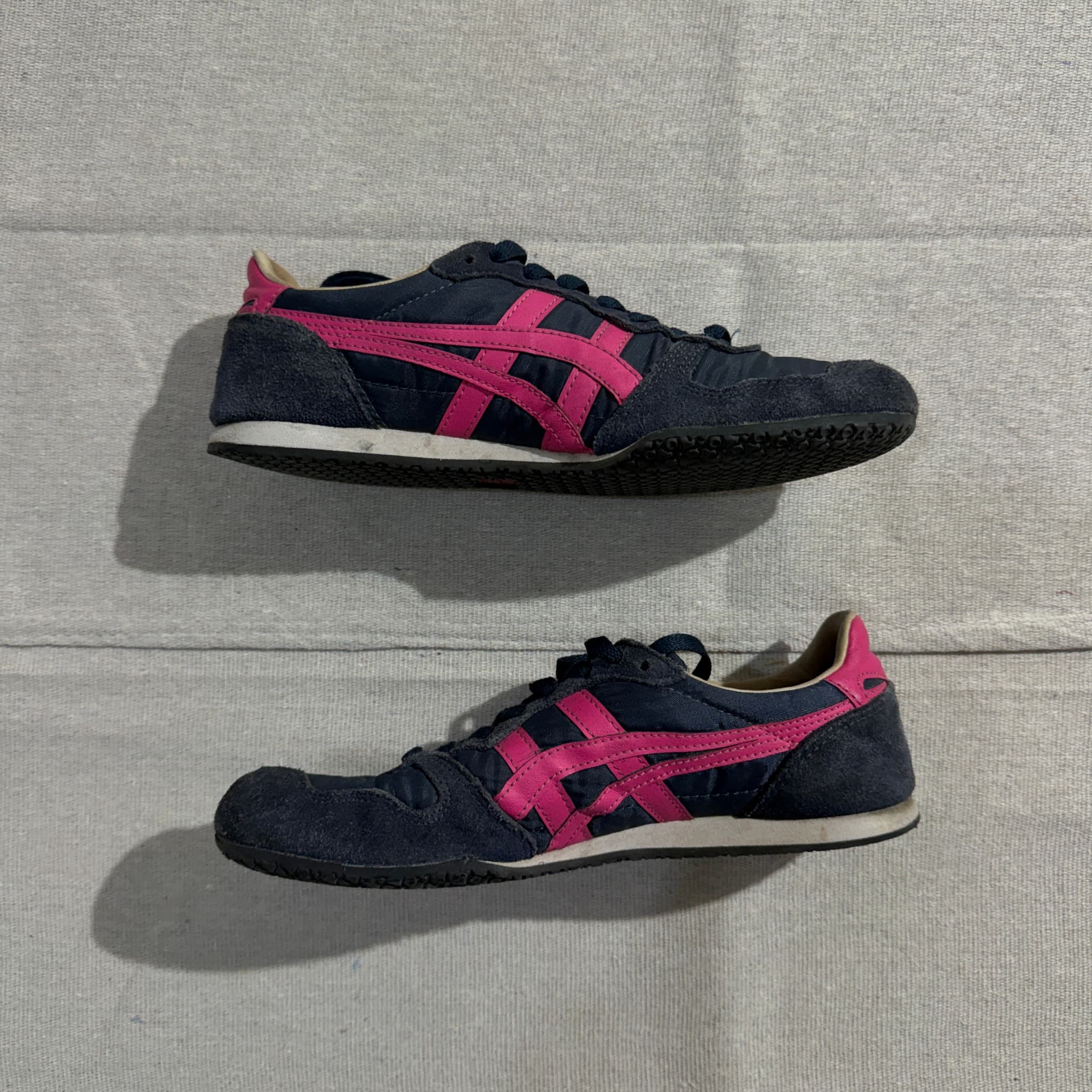Onitsuka Tiger Serrano Sneakers Navy Pink Women's Size 38 — photo 5 of 10