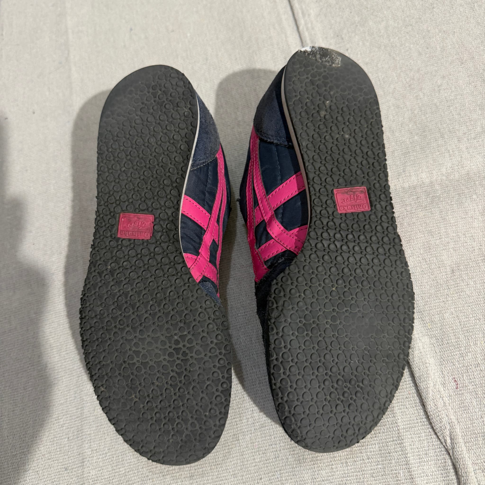 Onitsuka Tiger Serrano Sneakers Navy Pink Women's Size 38 — photo 9 of 10