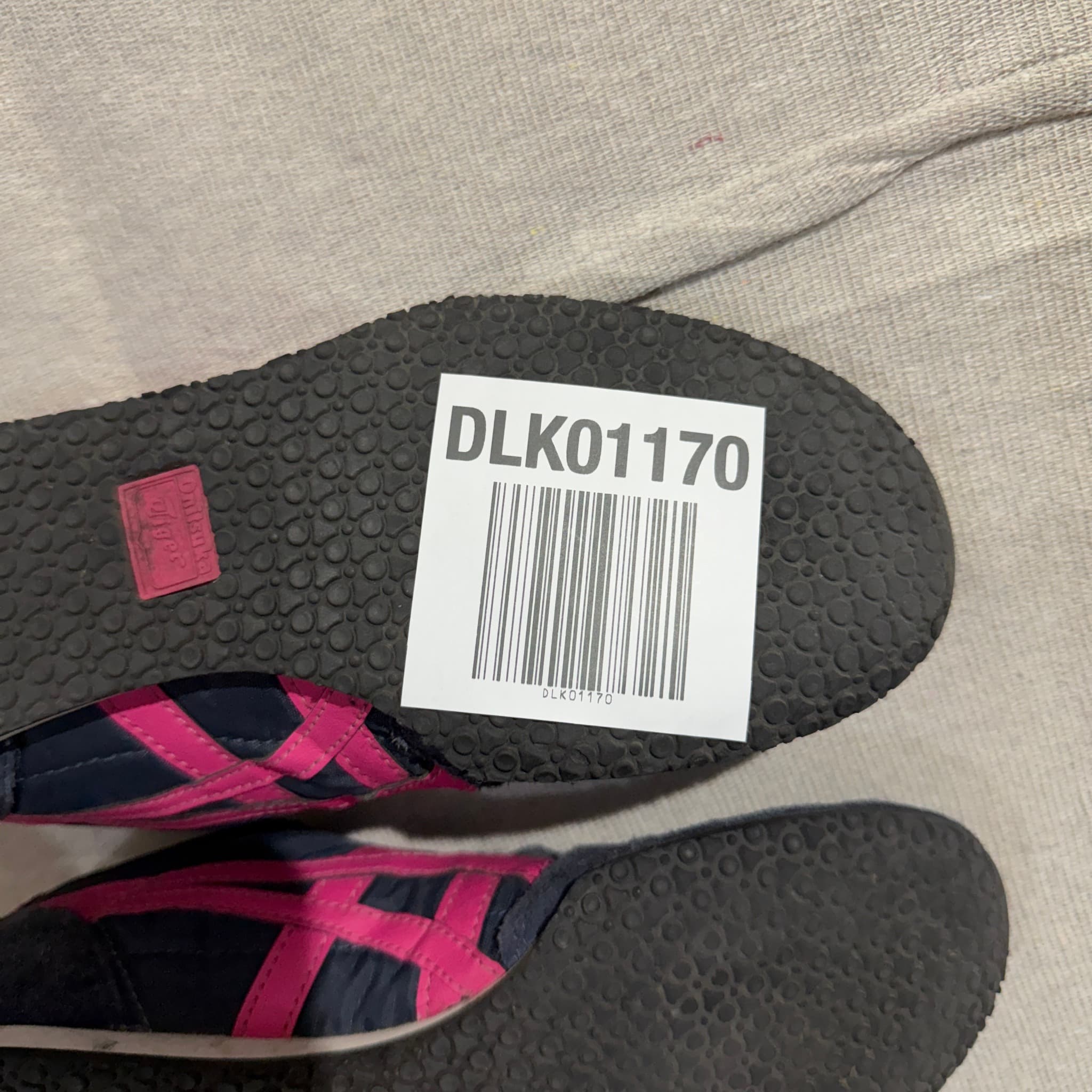 Onitsuka Tiger Serrano Sneakers Navy Pink Women's Size 38 — photo 10 of 10