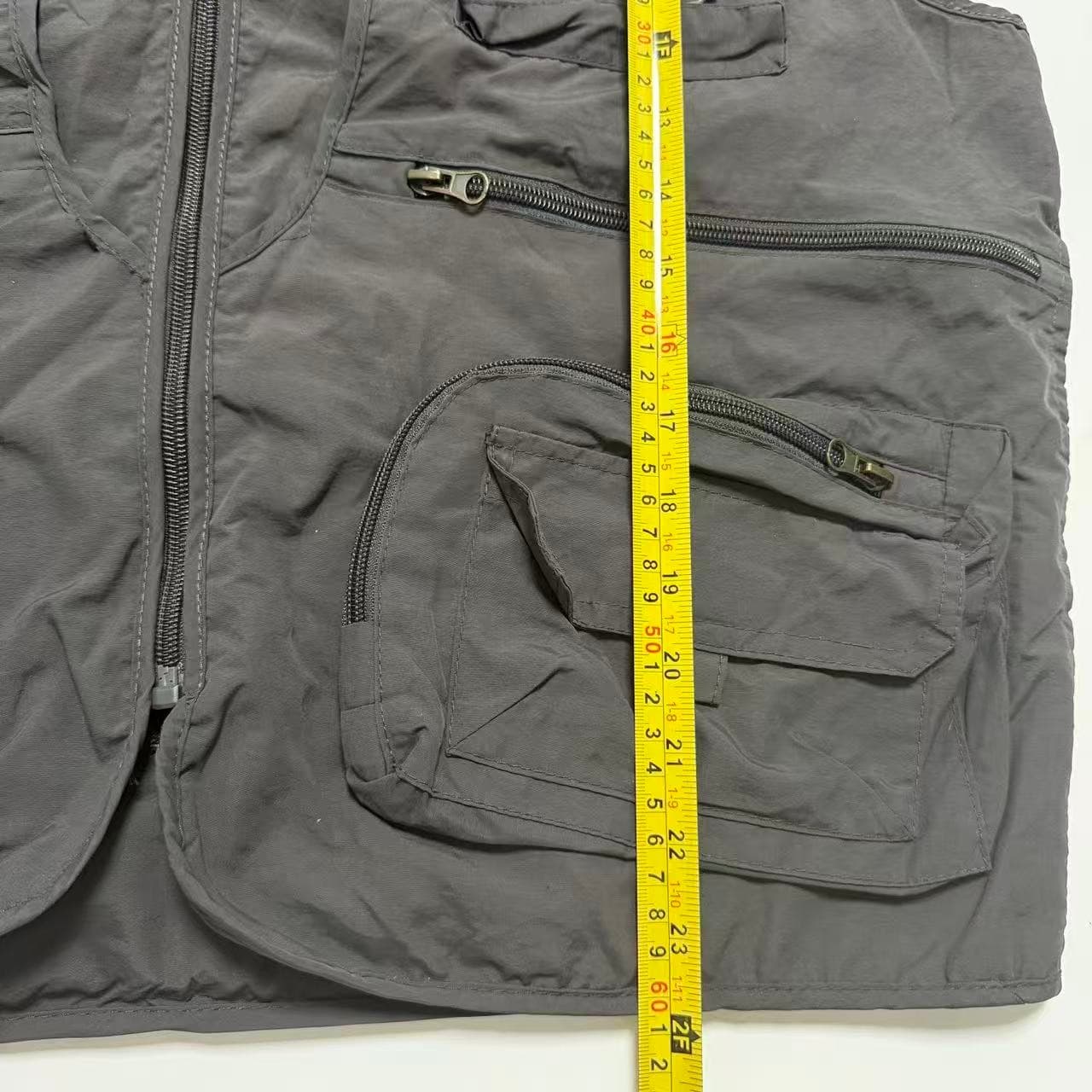 Outdoor Utility Fishing Vest Grey 3XL — photo 5 of 7