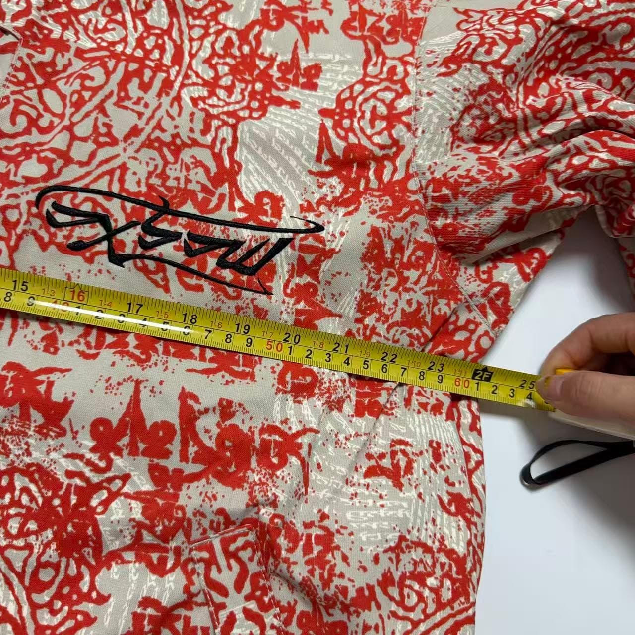 Oxbow All-Over Print Snowboard Jacket Red Beige L — photo 3 of 6