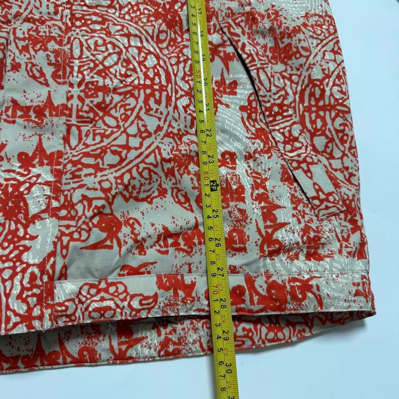 Oxbow All-Over Print Snowboard Jacket Red Beige L — photo 4 of 6