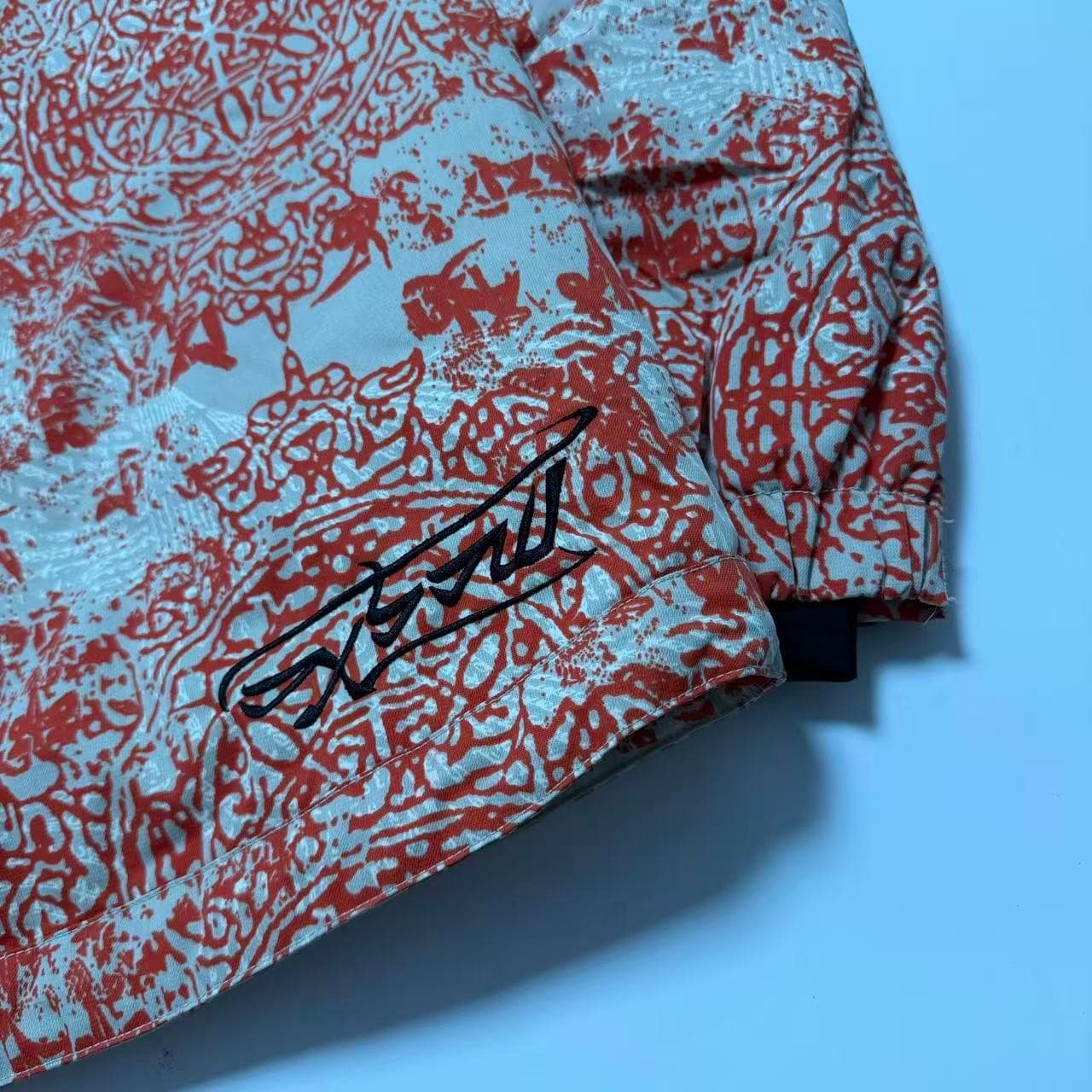 Oxbow All-Over Print Snowboard Jacket Red Beige L — photo 5 of 6