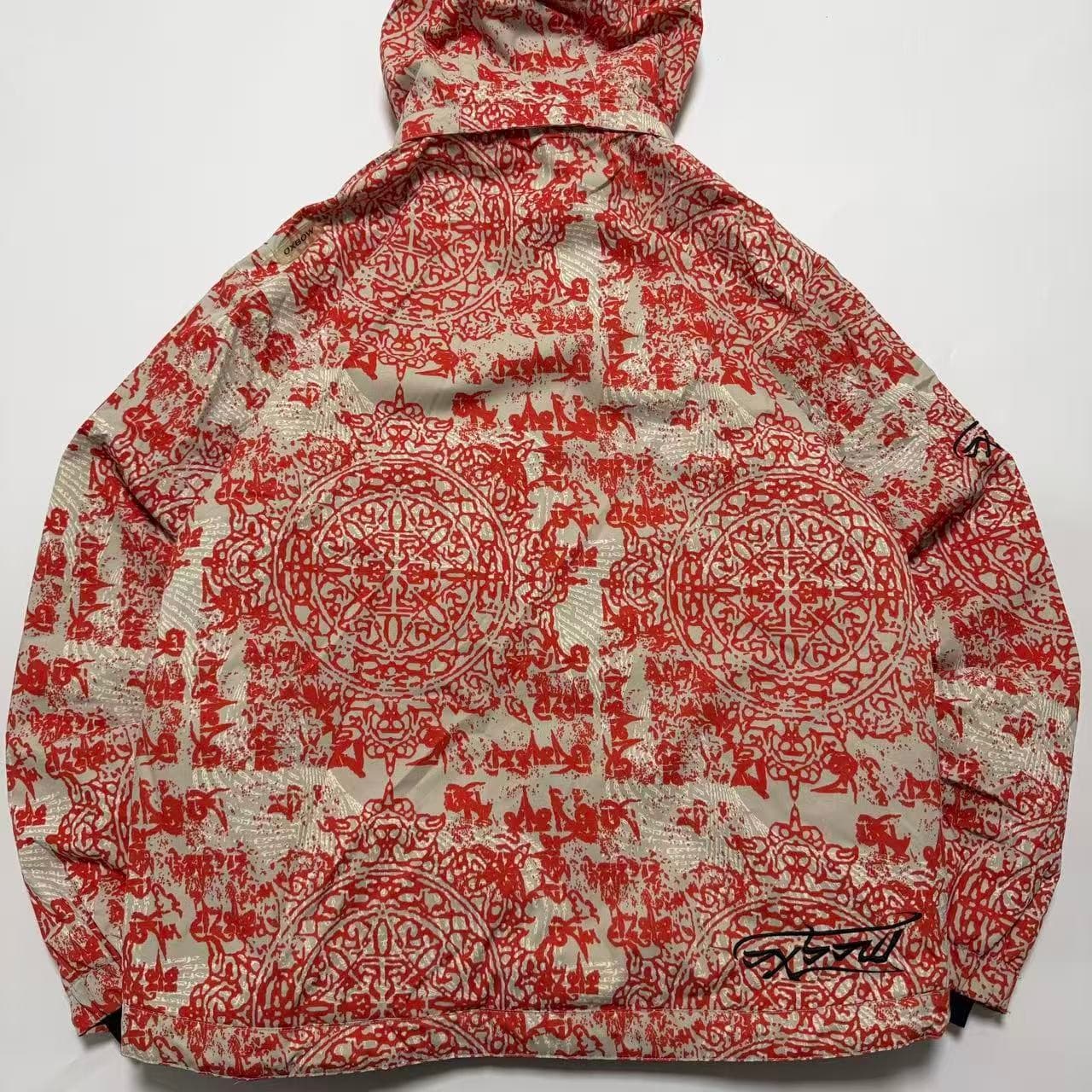 Oxbow All-Over Print Snowboard Jacket Red Beige L — photo 6 of 6