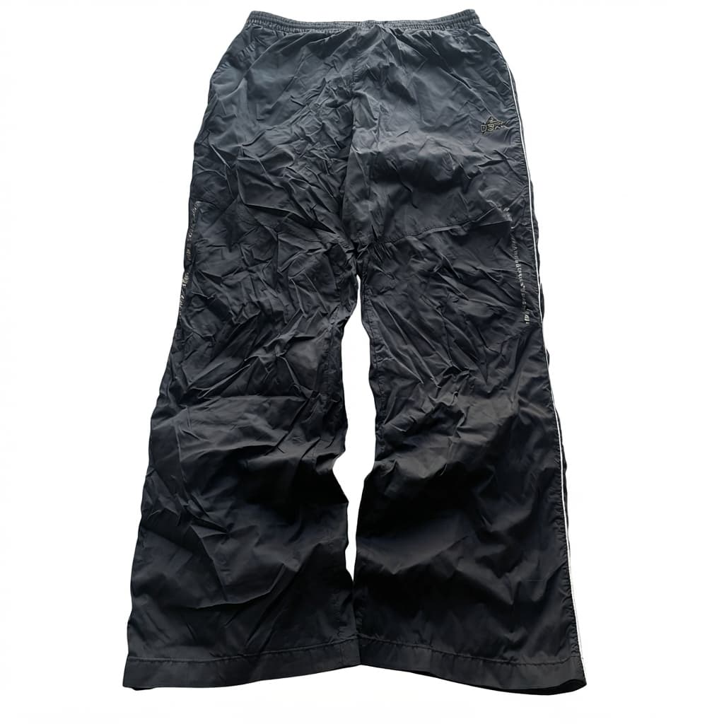Peak Sportswear Black Nylon Track Pants 2000s Release — photo 1 of 7