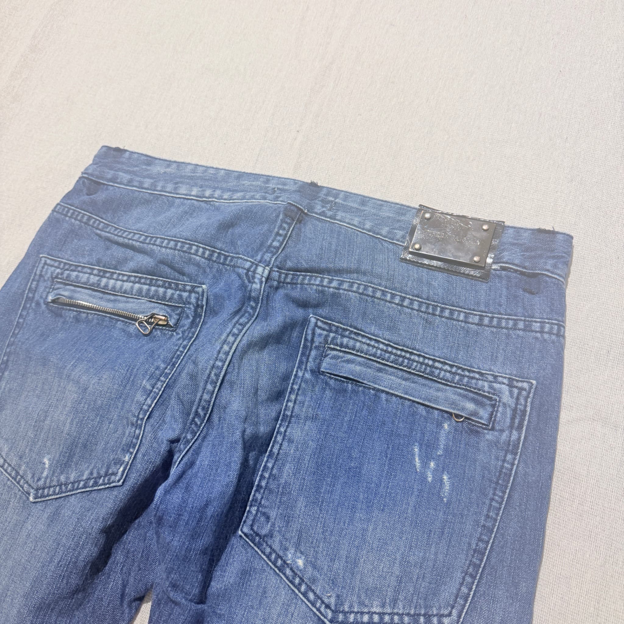Pierre Balmain Men's Blue Denim Jeans Tapered Leg Size 35 — photo 3 of 11