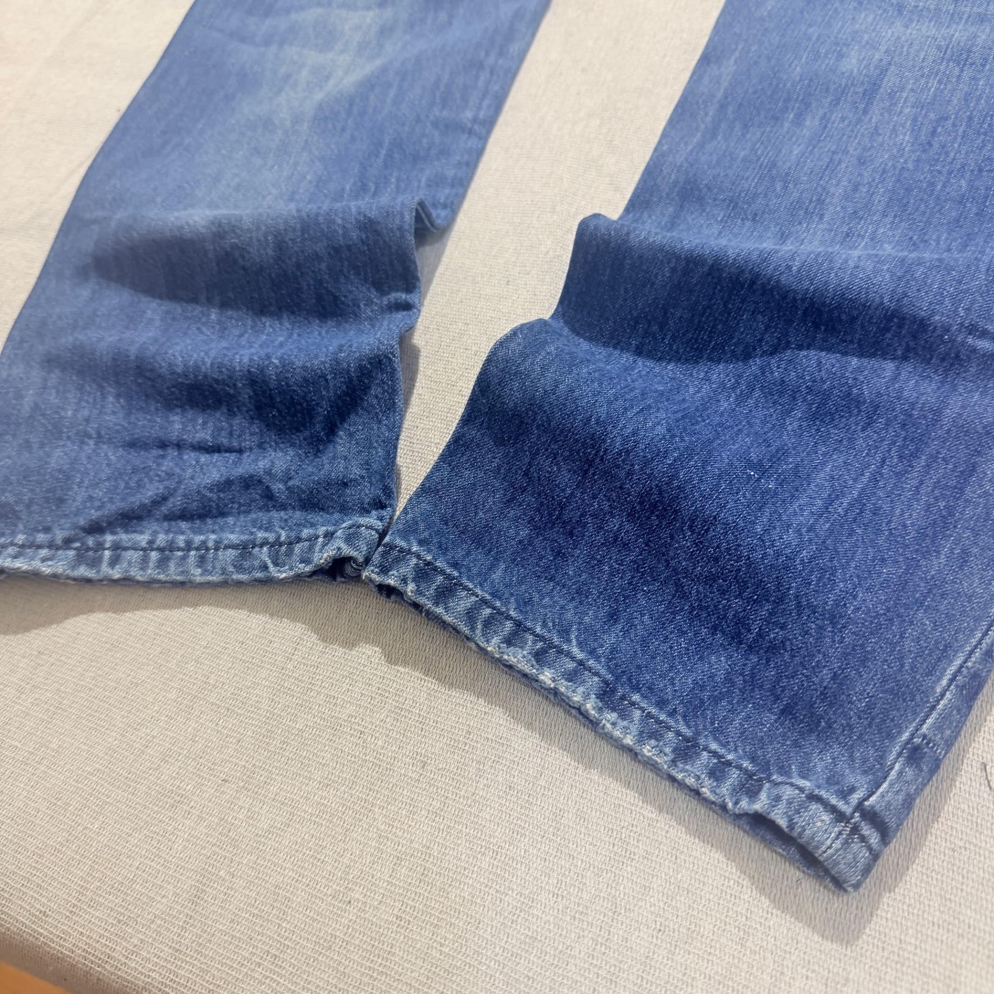 Pierre Balmain Men's Blue Denim Jeans Tapered Leg Size 35 — photo 6 of 11