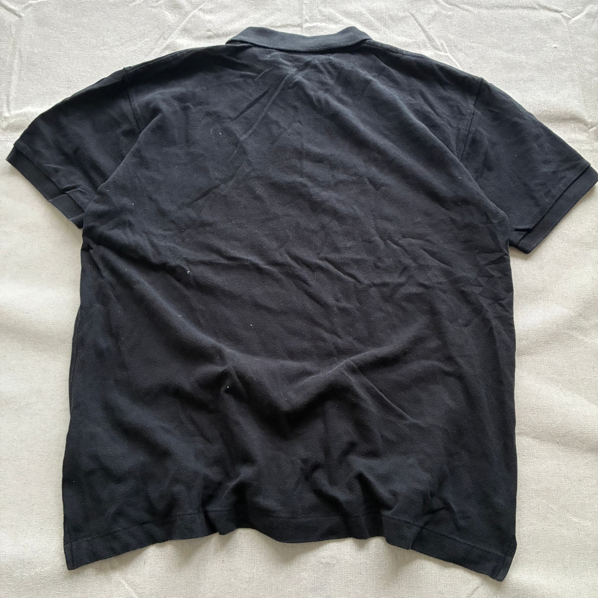 PLAY COMME des GARÇONS Play Red Heart Polo Shirt Black XL — photo 3 of 5