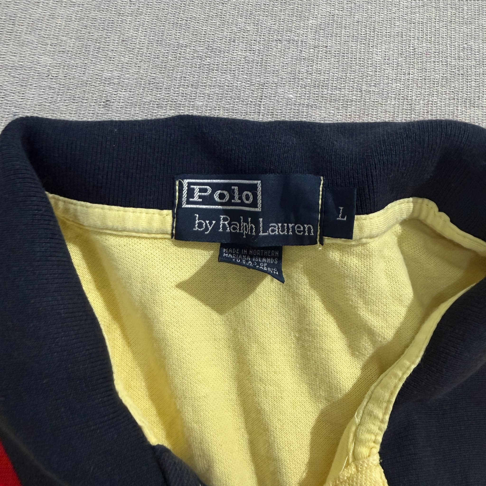 Polo by Ralph Lauren Big Pony Crest Polo Shirt Yellow L — photo 3 of 6
