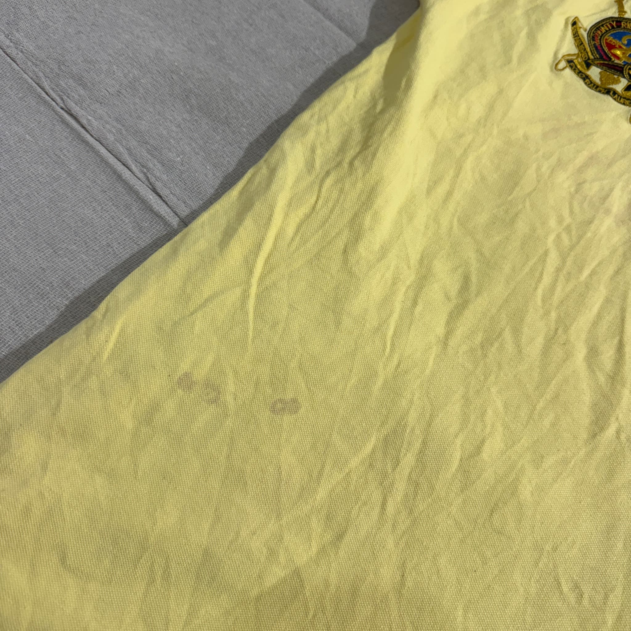 Polo by Ralph Lauren Big Pony Crest Polo Shirt Yellow L — photo 4 of 6