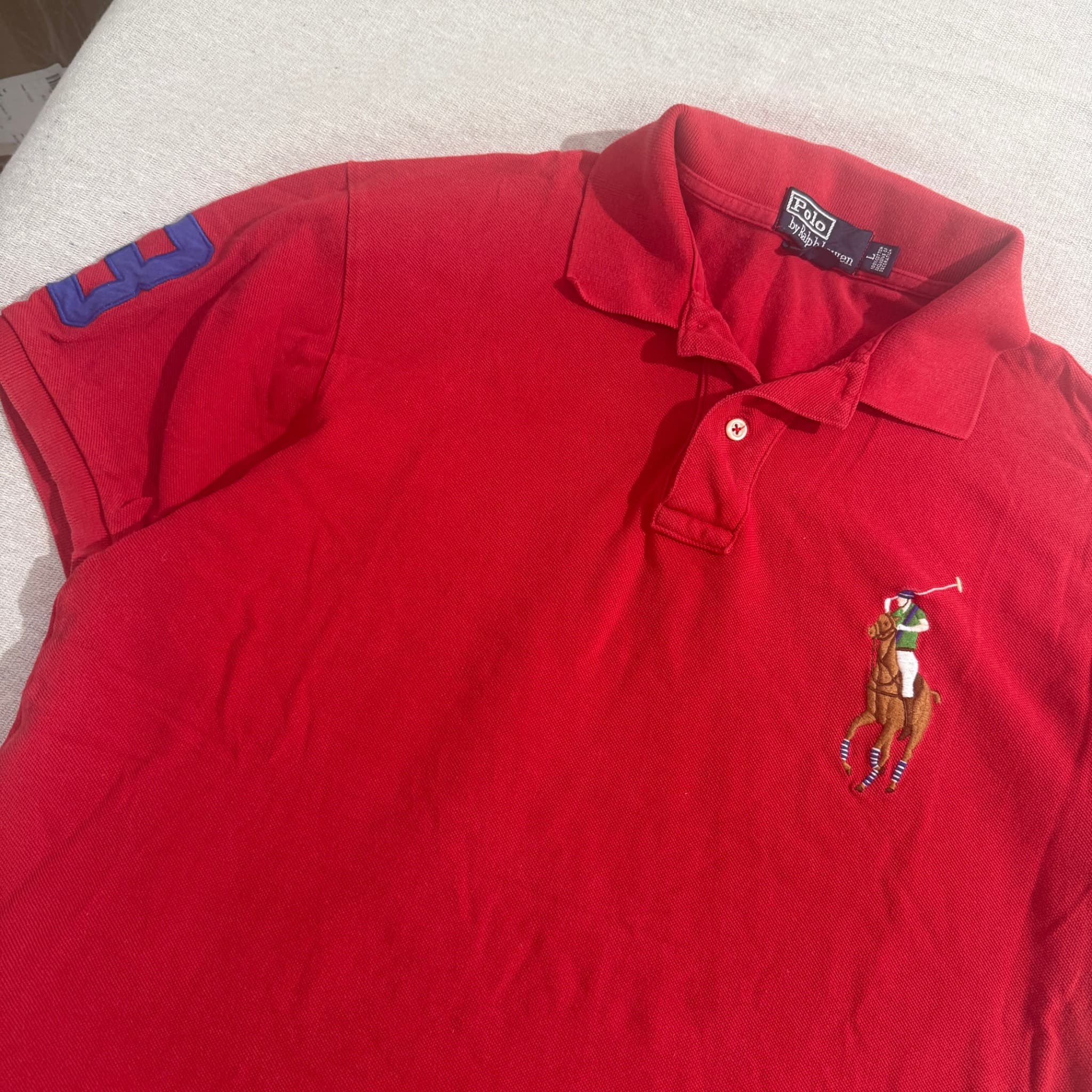 Polo by Ralph Lauren Big Pony Red Polo Shirt — photo 2 of 5