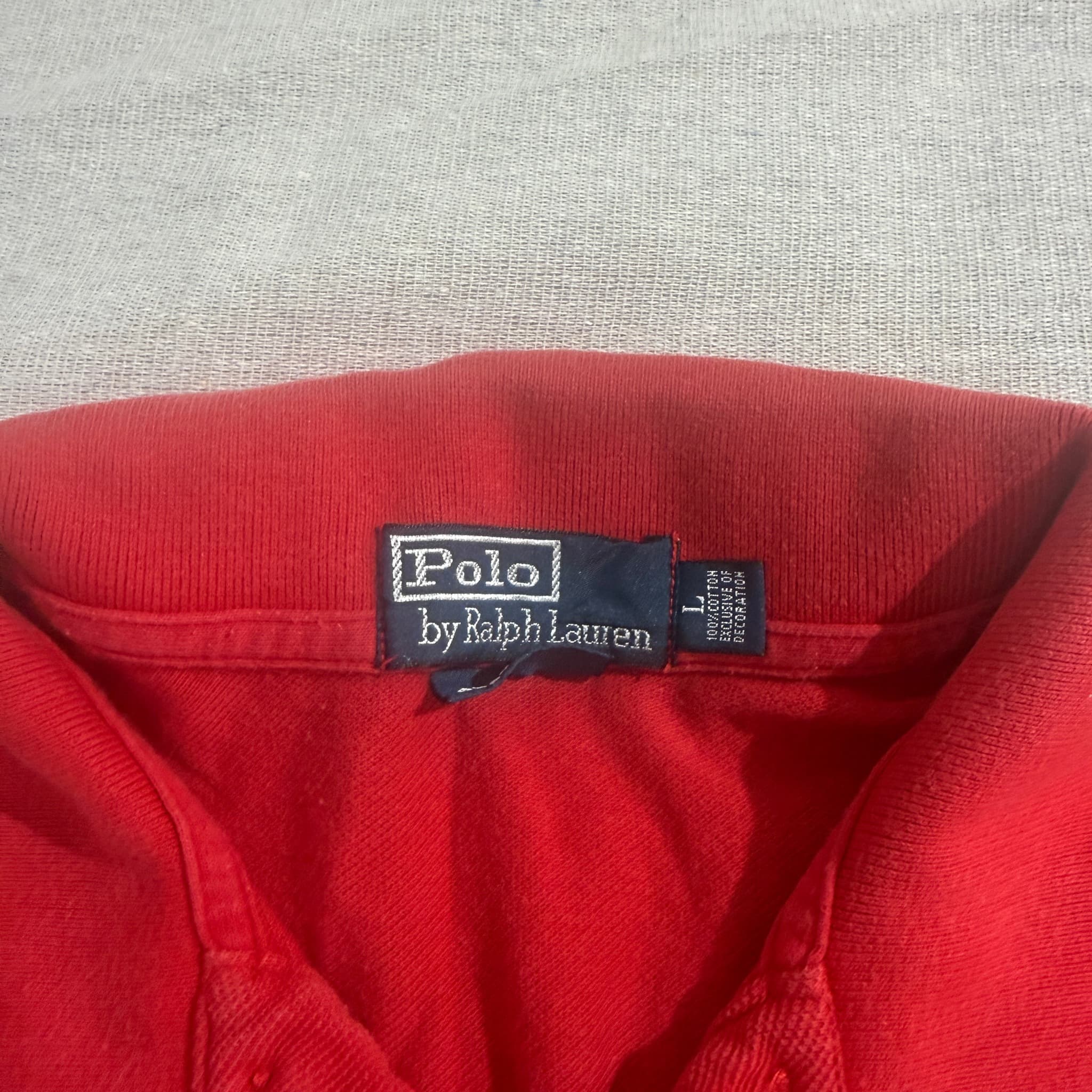 Polo by Ralph Lauren Big Pony Red Polo Shirt — photo 3 of 5