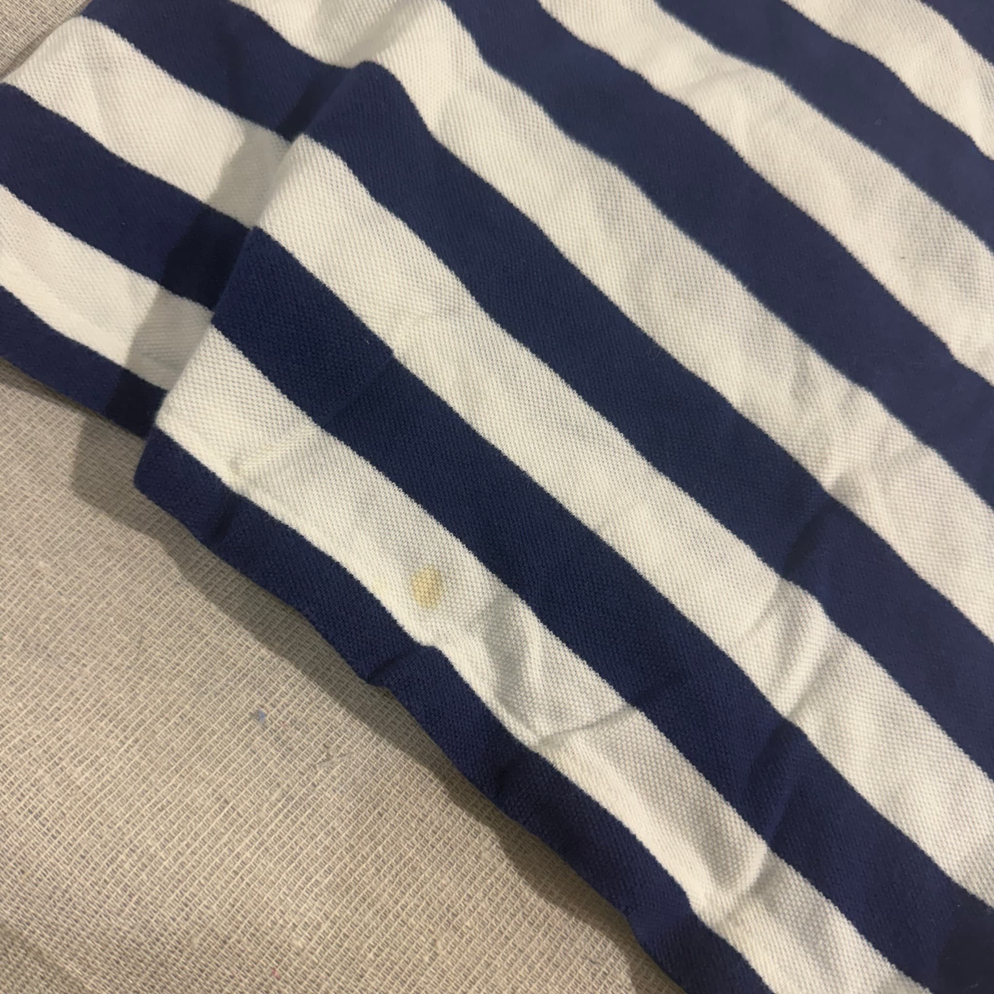 Polo by Ralph Lauren Boys Striped Polo Shirt Navy White L (14-16) — photo 2 of 6