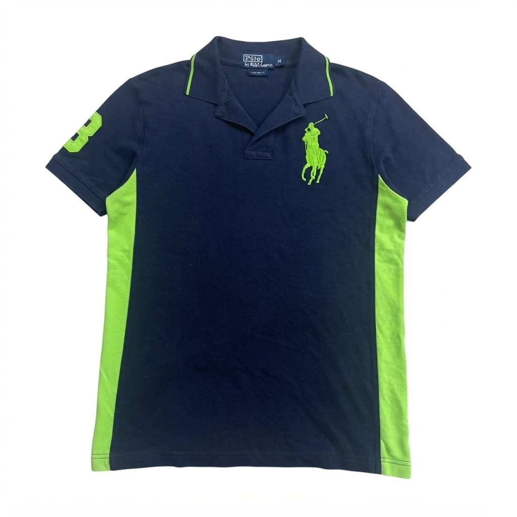 Polo by Ralph Lauren Custom Fit Big Pony Polo Navy M — photo 1 of 6