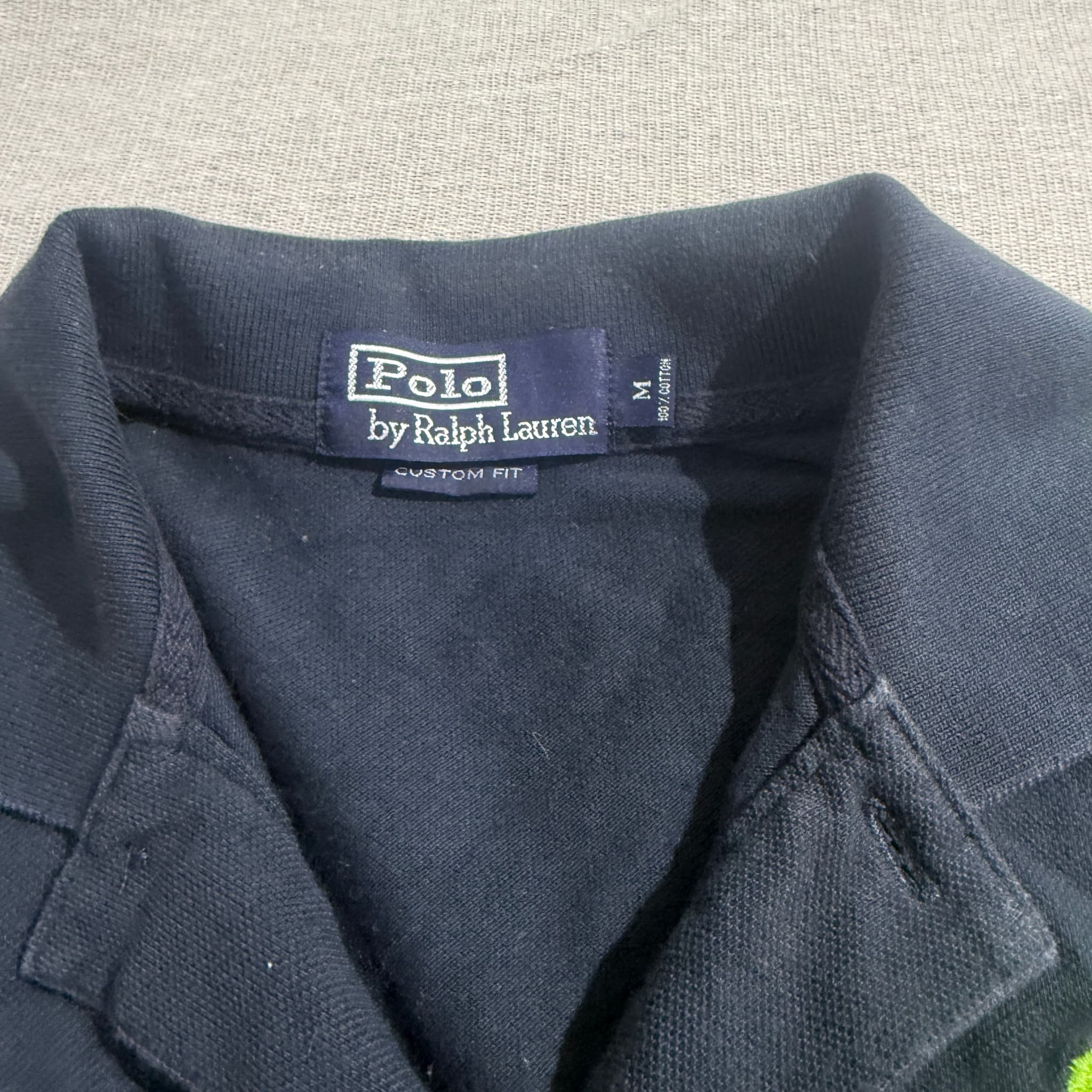 Polo by Ralph Lauren Custom Fit Big Pony Polo Navy M — photo 4 of 6