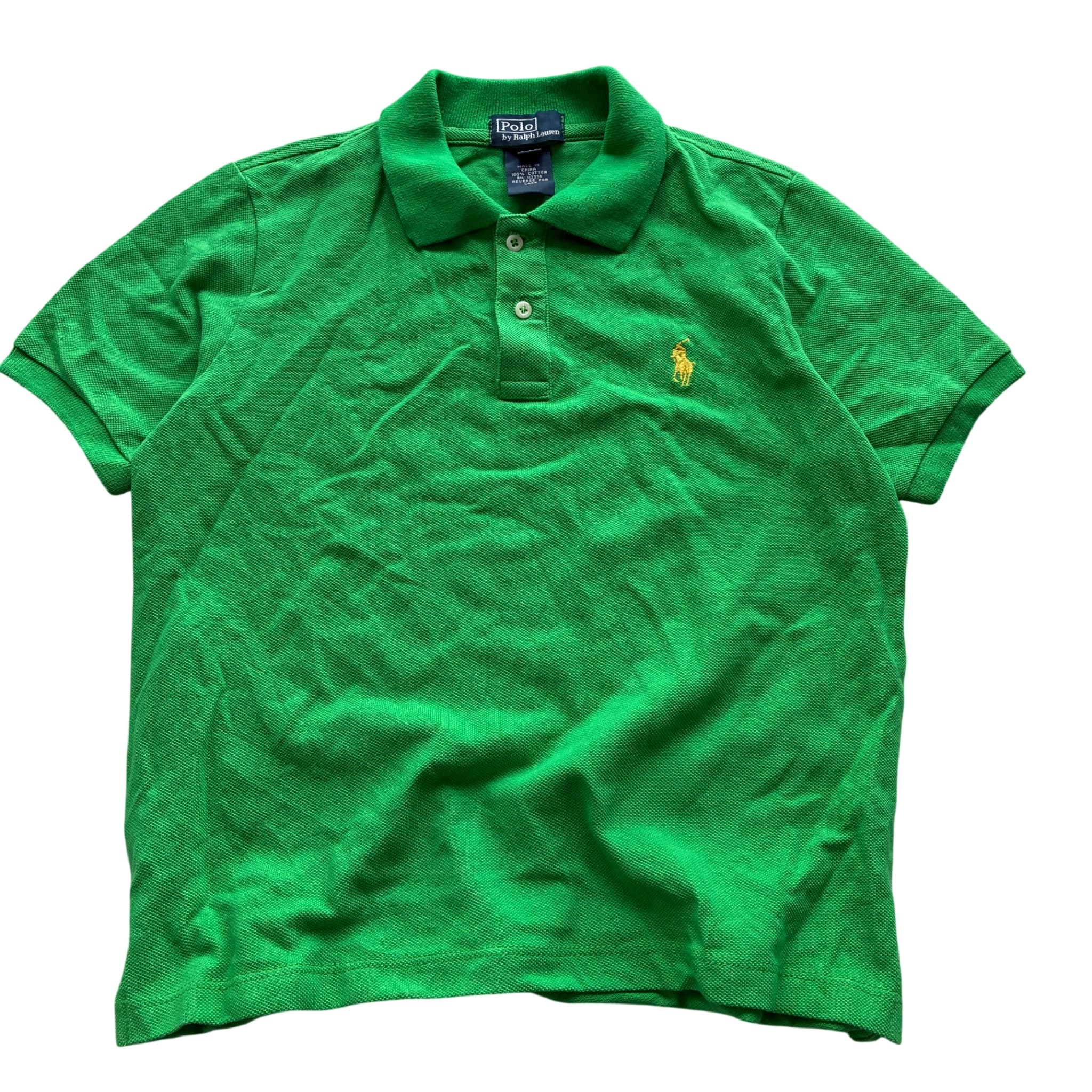 Polo by Ralph Lauren Green Polo Shirt Size 8 — photo 1 of 6