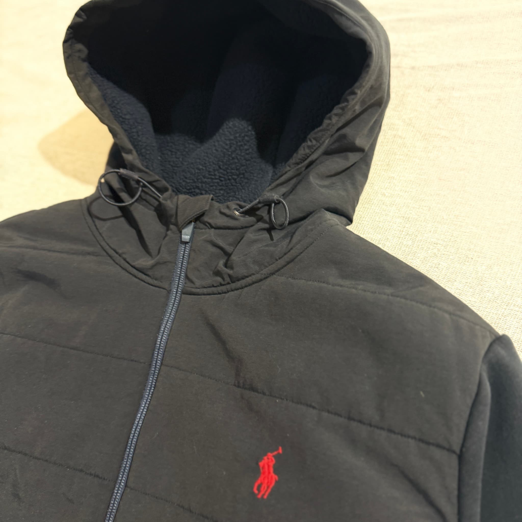 Polo Navy Blue Full-Zip Hoodie — photo 3 of 8