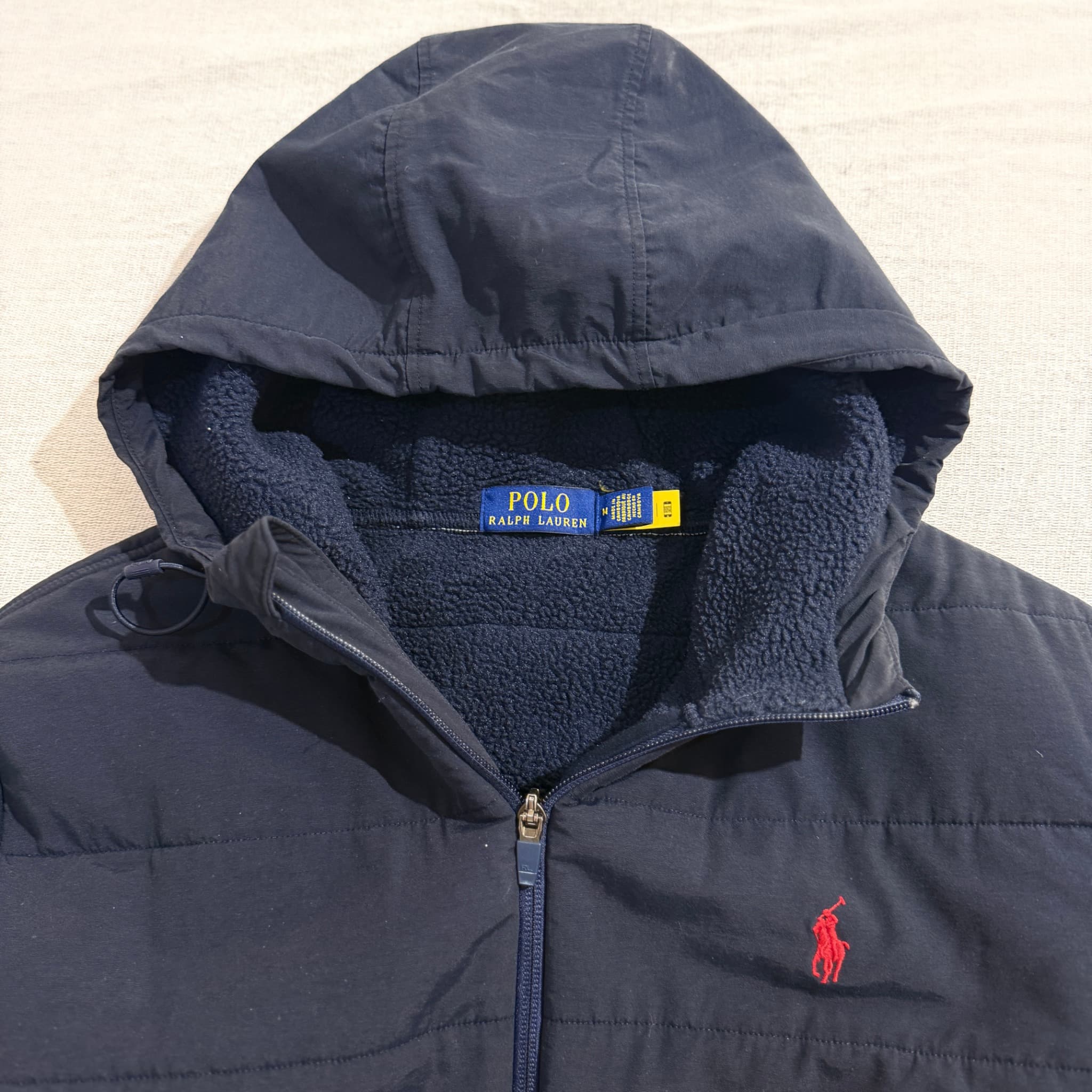 Polo Navy Blue Full-Zip Hoodie — photo 7 of 8